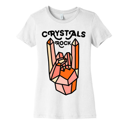 Crystals Rock Women's Cotton Tee