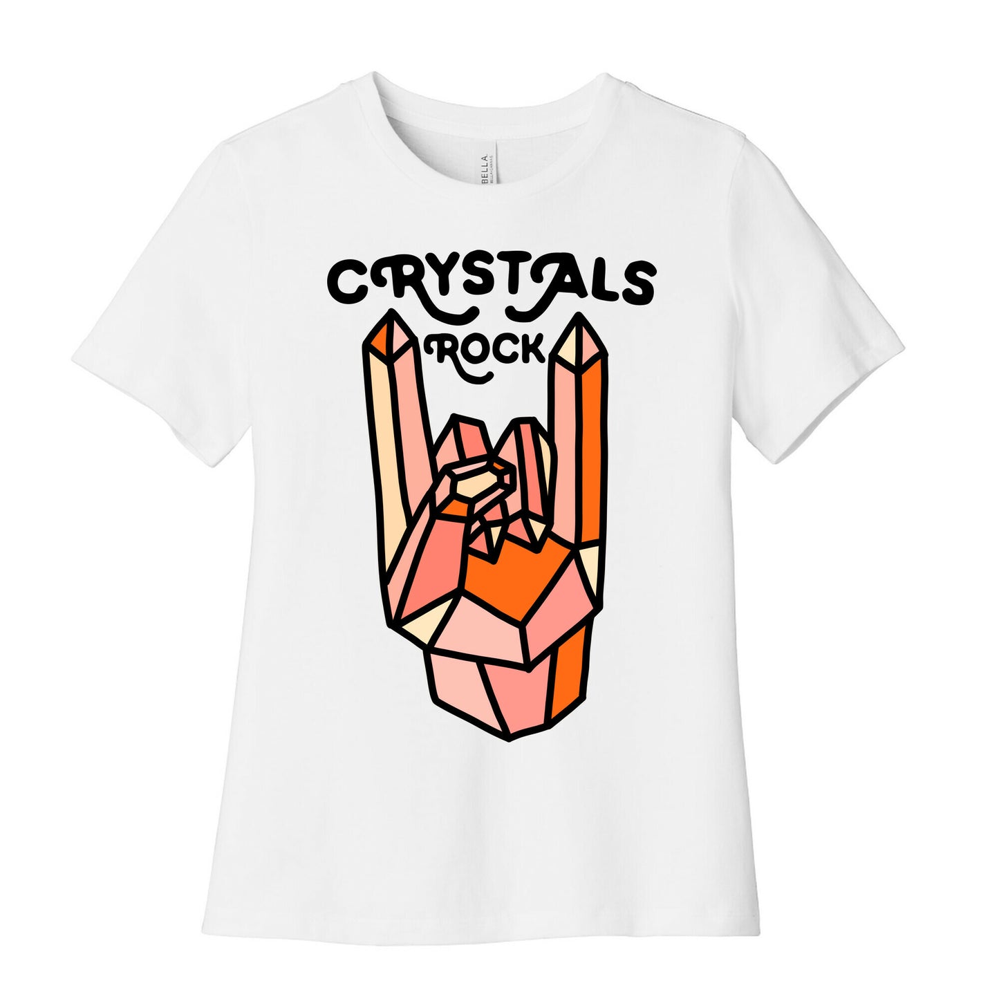 Crystals Rock Women's Cotton Tee