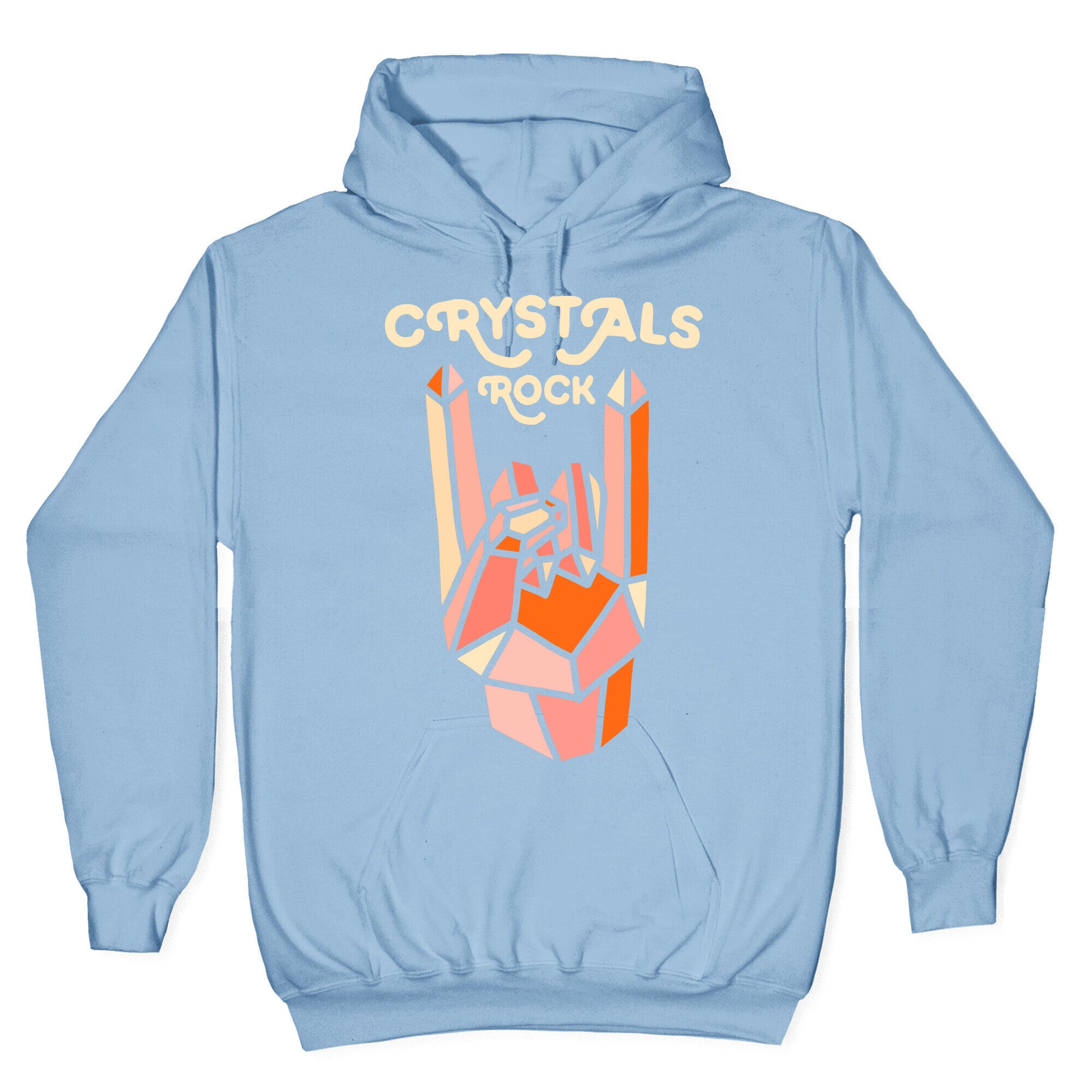 Crystals Rock Hoodie