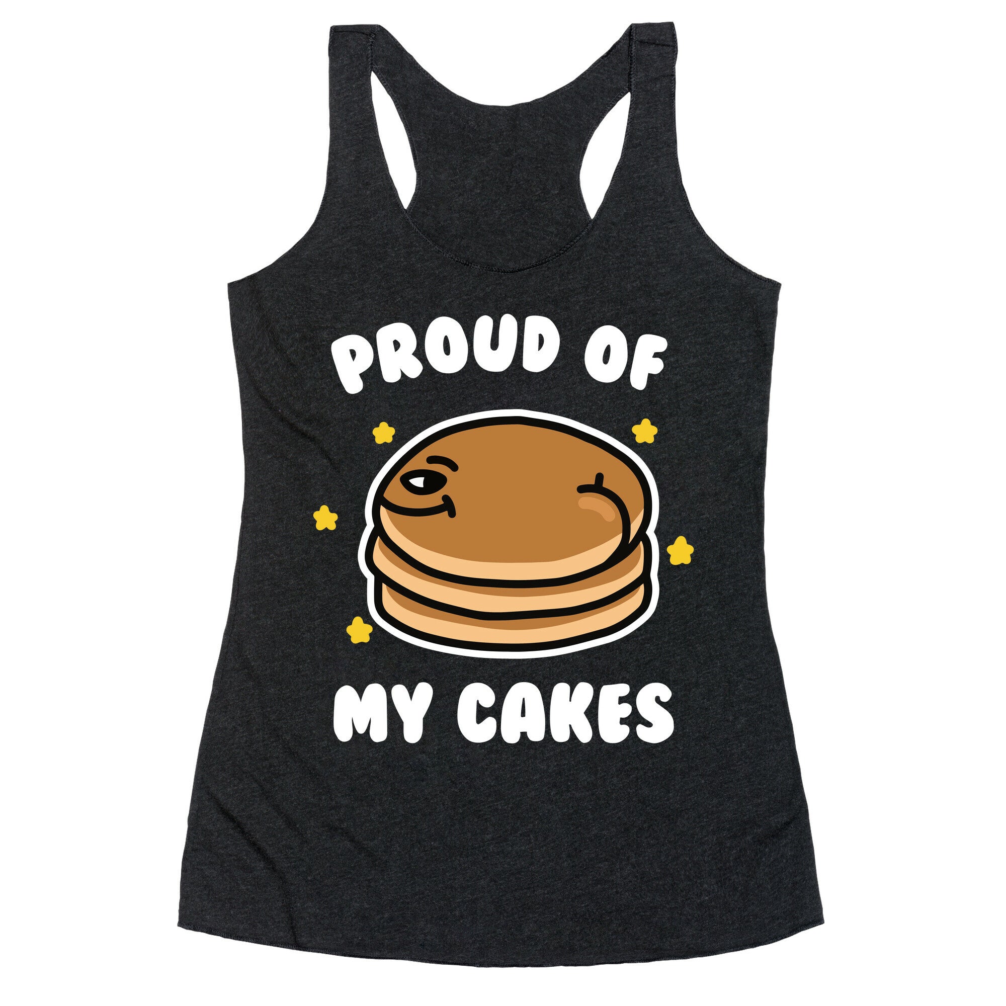 Proud of My Cakes Racerback Tank