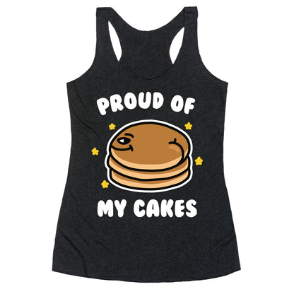 Proud of My Cakes Racerback Tank