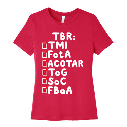 TBR Book Community  Women's Cotton Tee