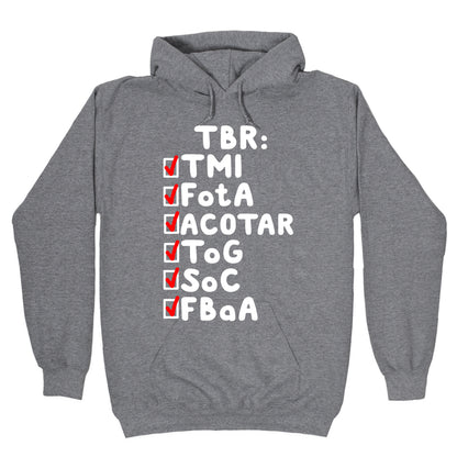 TBR Book Community Hoodie