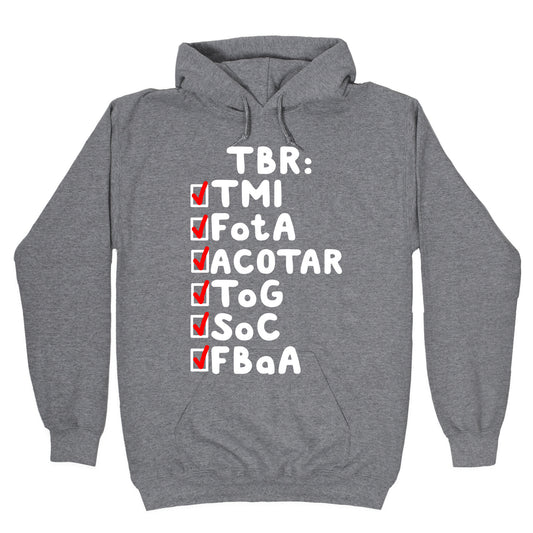 TBR Book Community Hoodie
