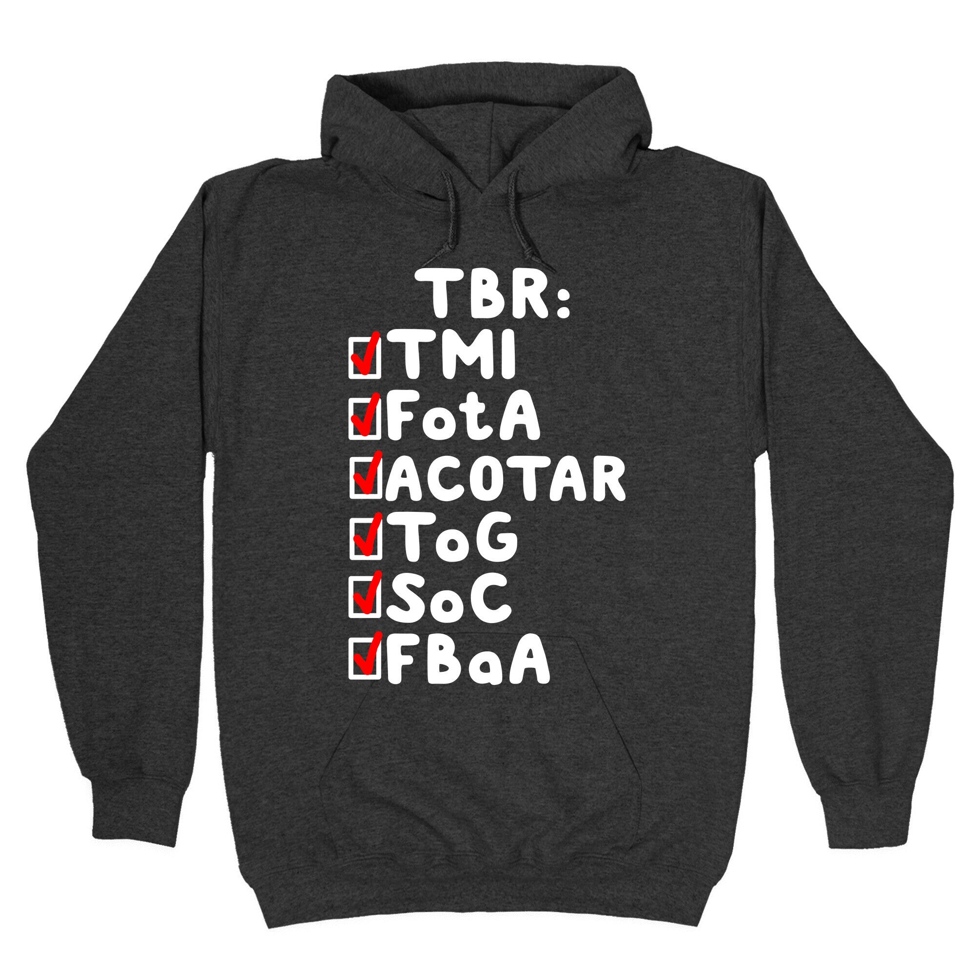 TBR Book Community Hoodie