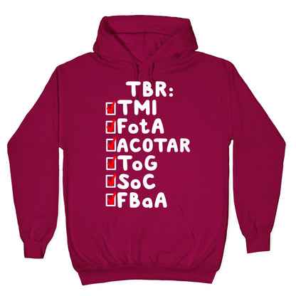 TBR Book Community Hoodie