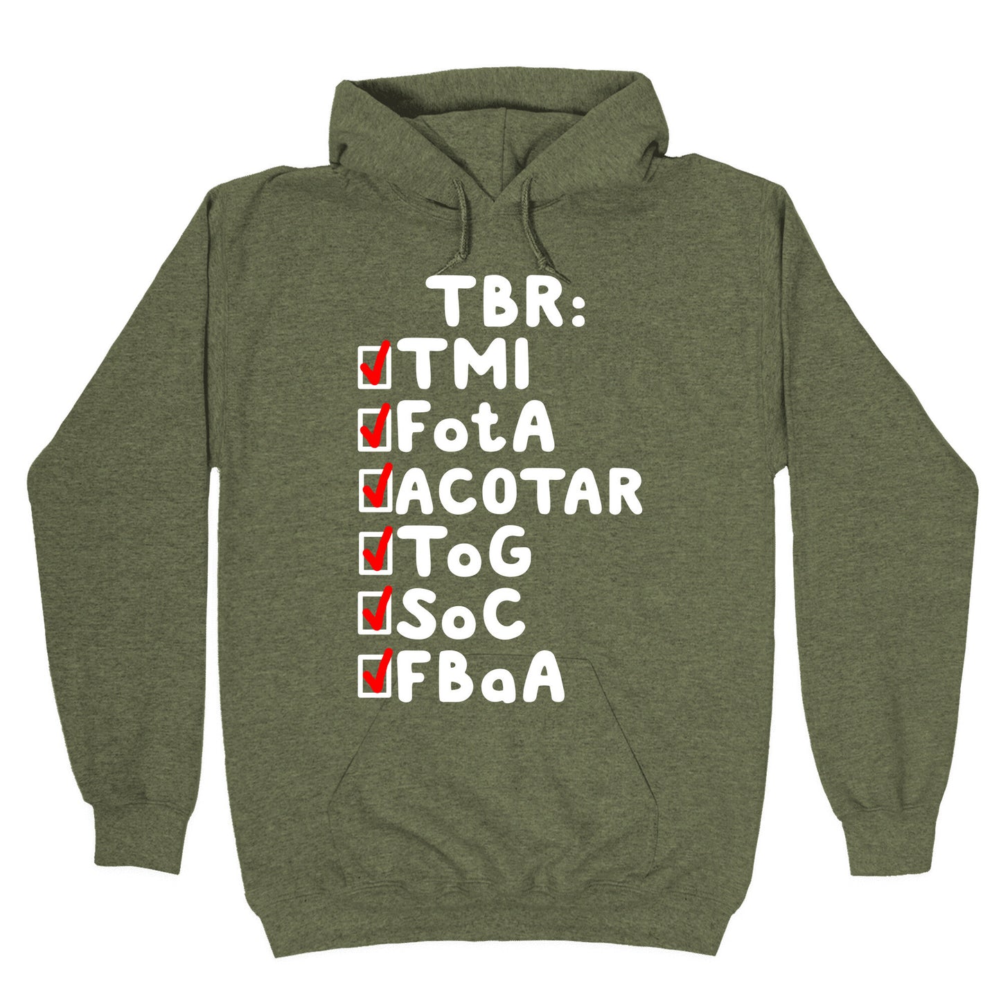 TBR Book Community Hoodie