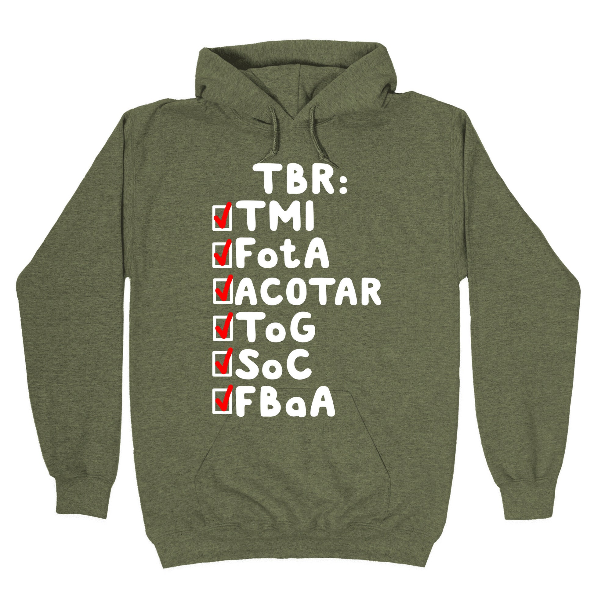 TBR Book Community Hoodie