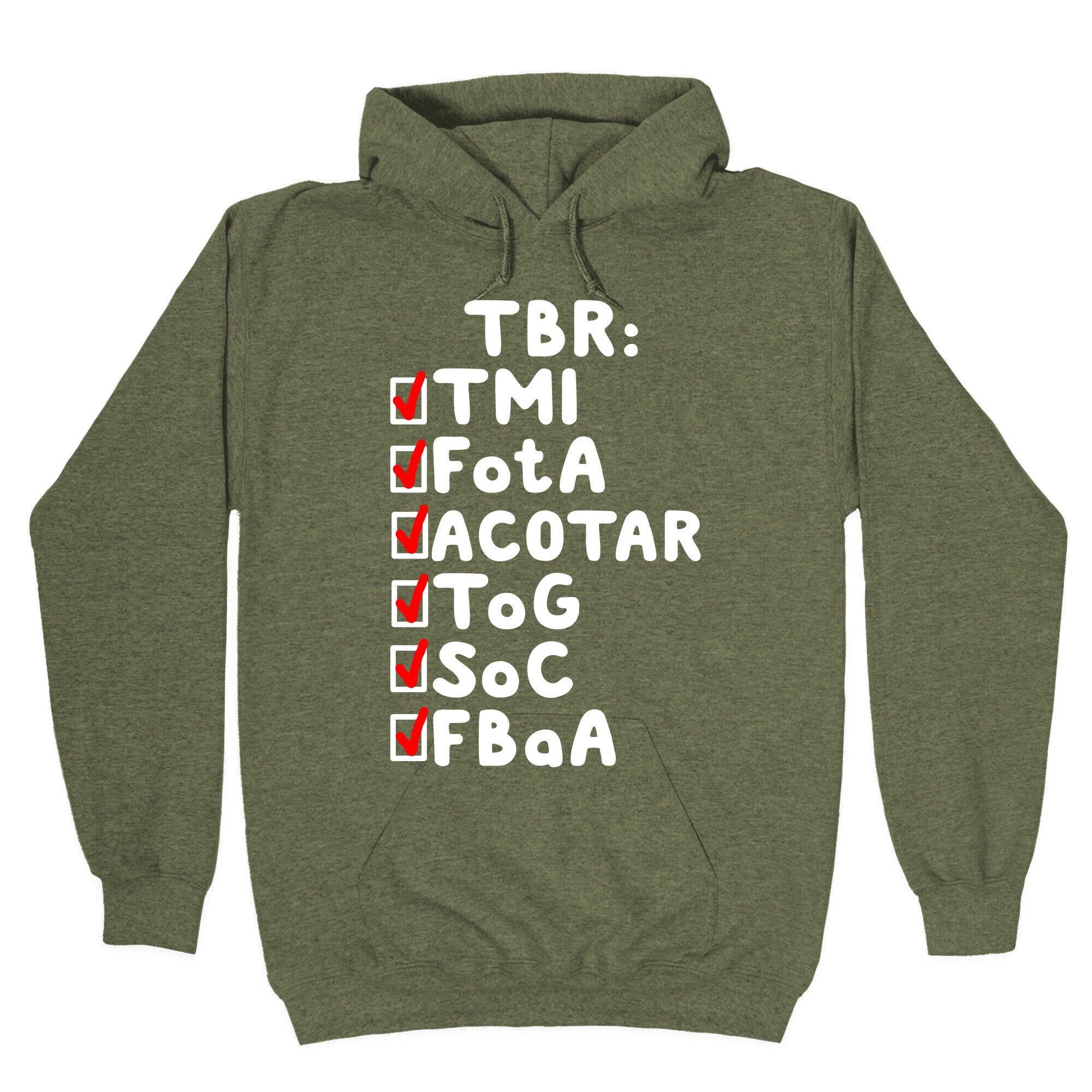 TBR Book Community Hoodie