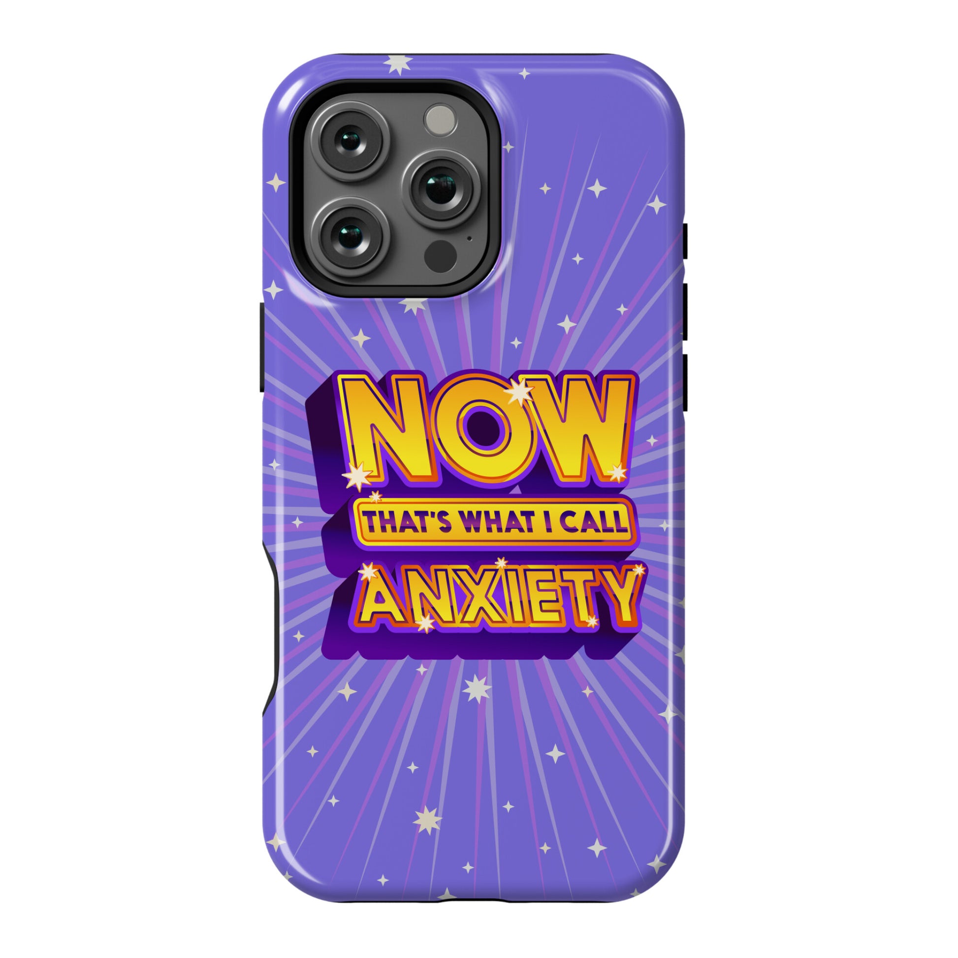 Now That's What I Call Anxiety Phone Case