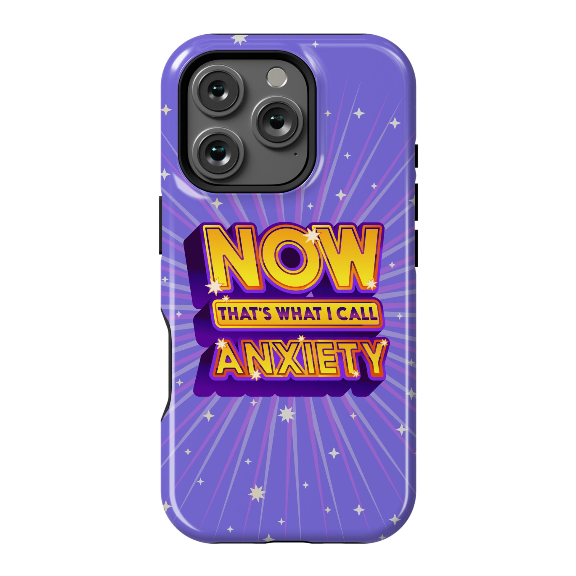 Now That's What I Call Anxiety Phone Case