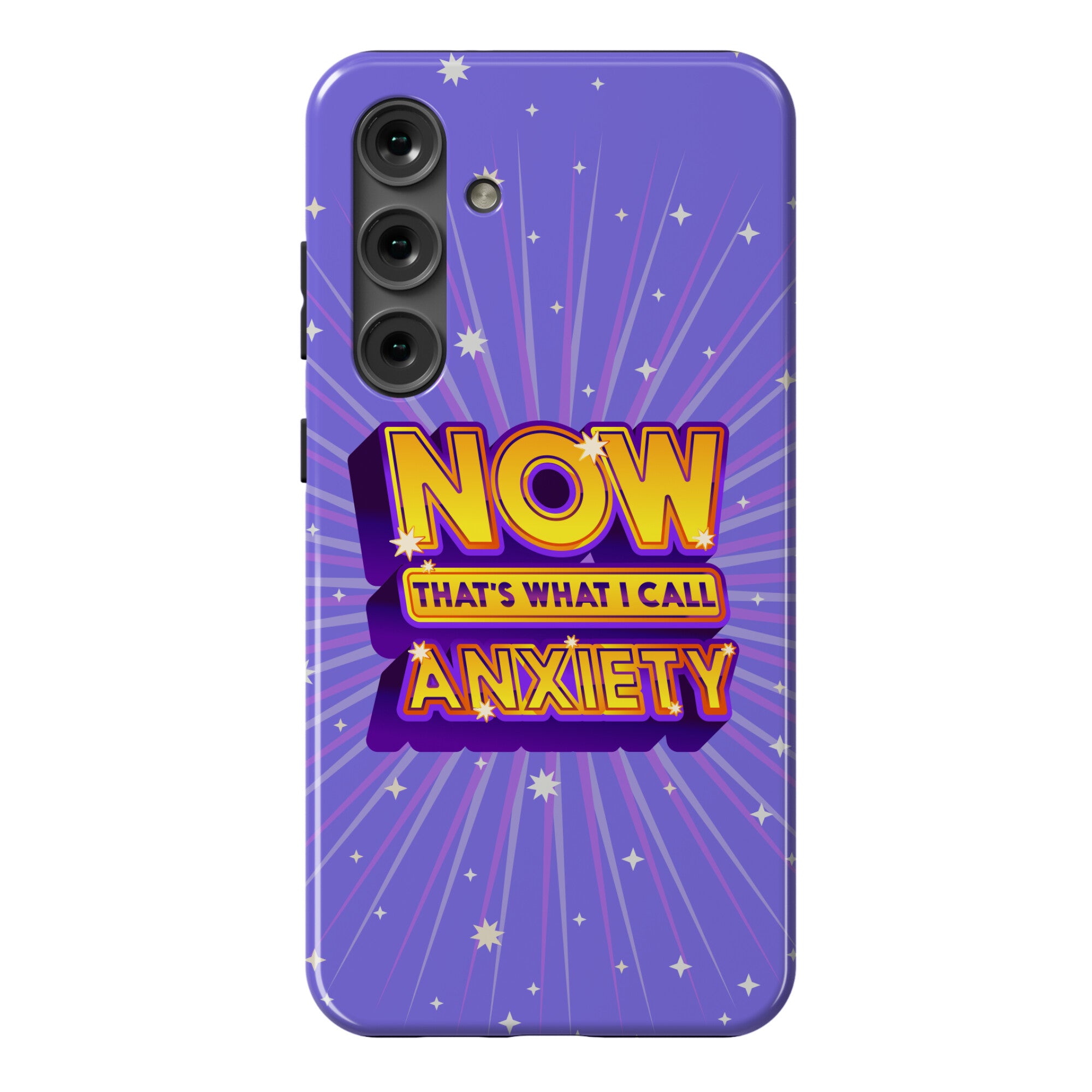 Now That's What I Call Anxiety Phone Case