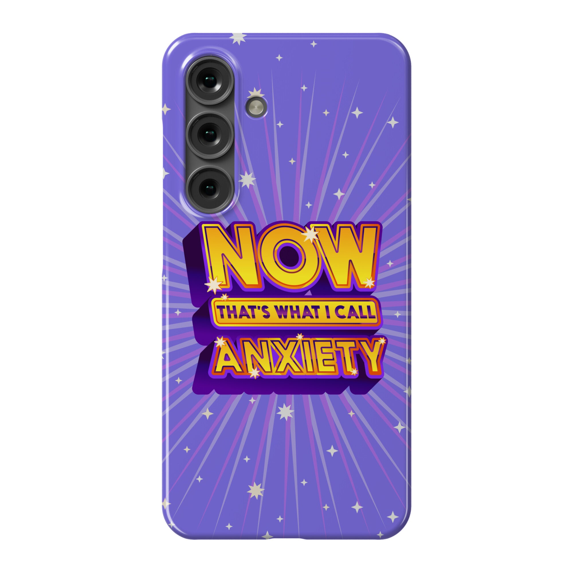 Now That's What I Call Anxiety Phone Case