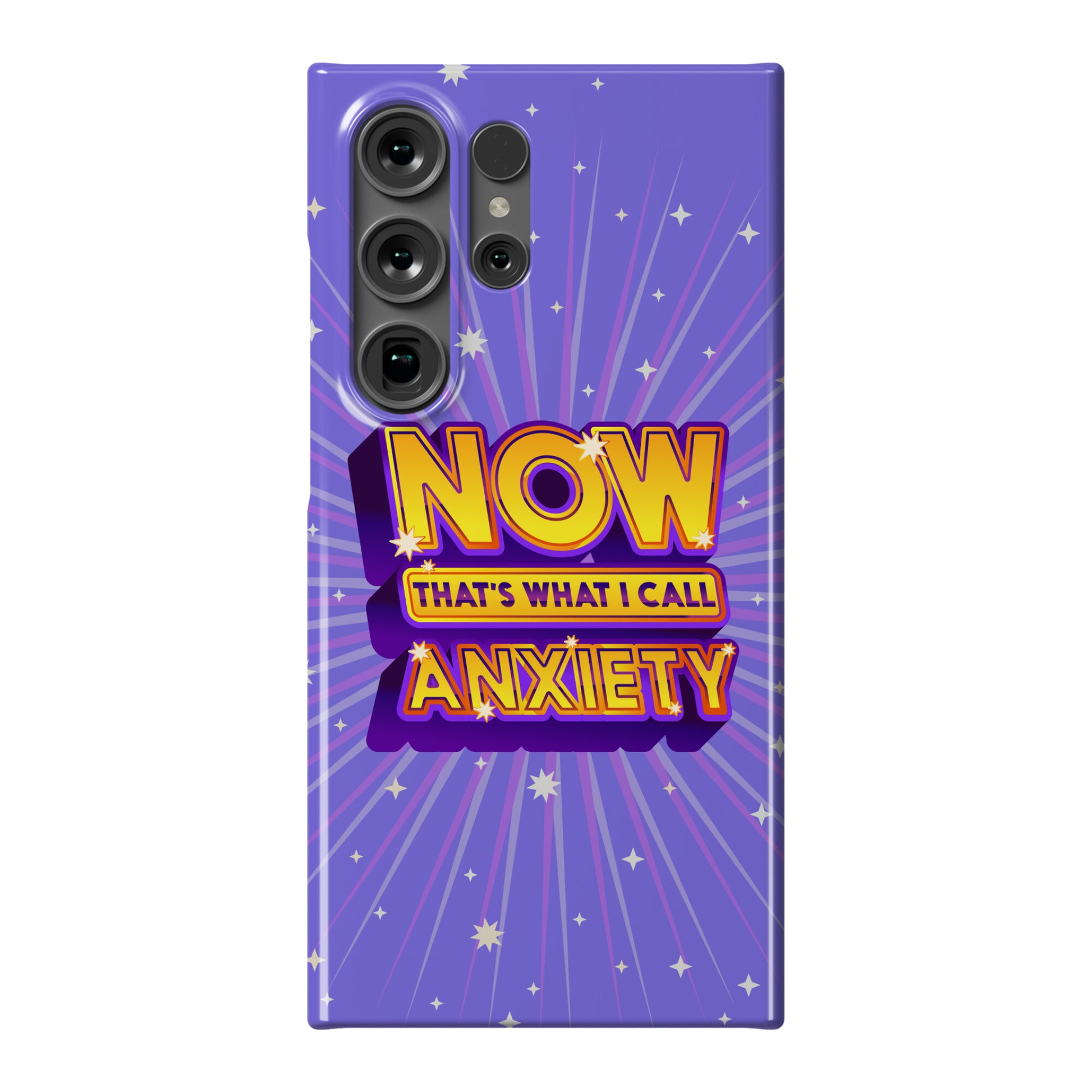 Now That's What I Call Anxiety Phone Case
