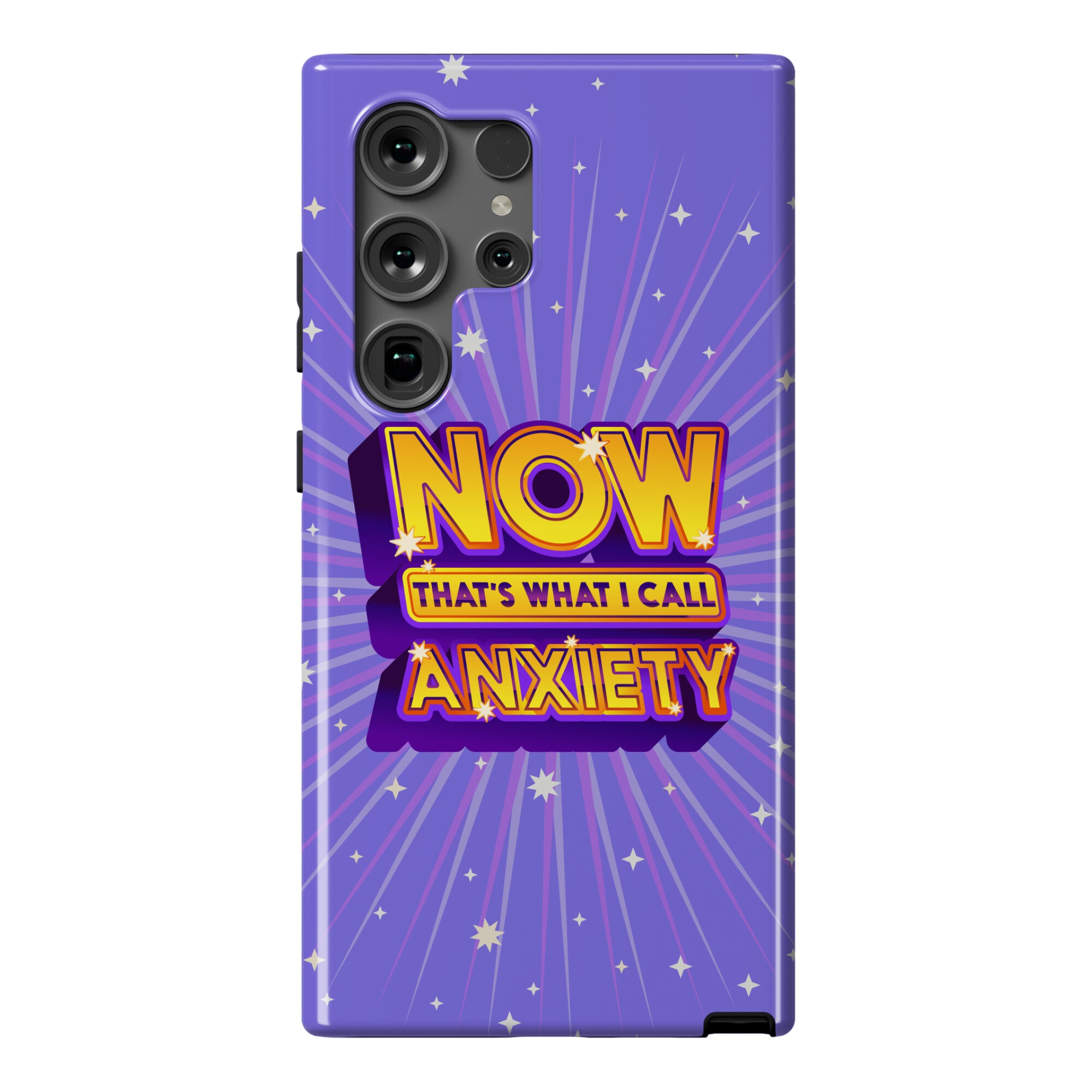Now That's What I Call Anxiety Phone Case