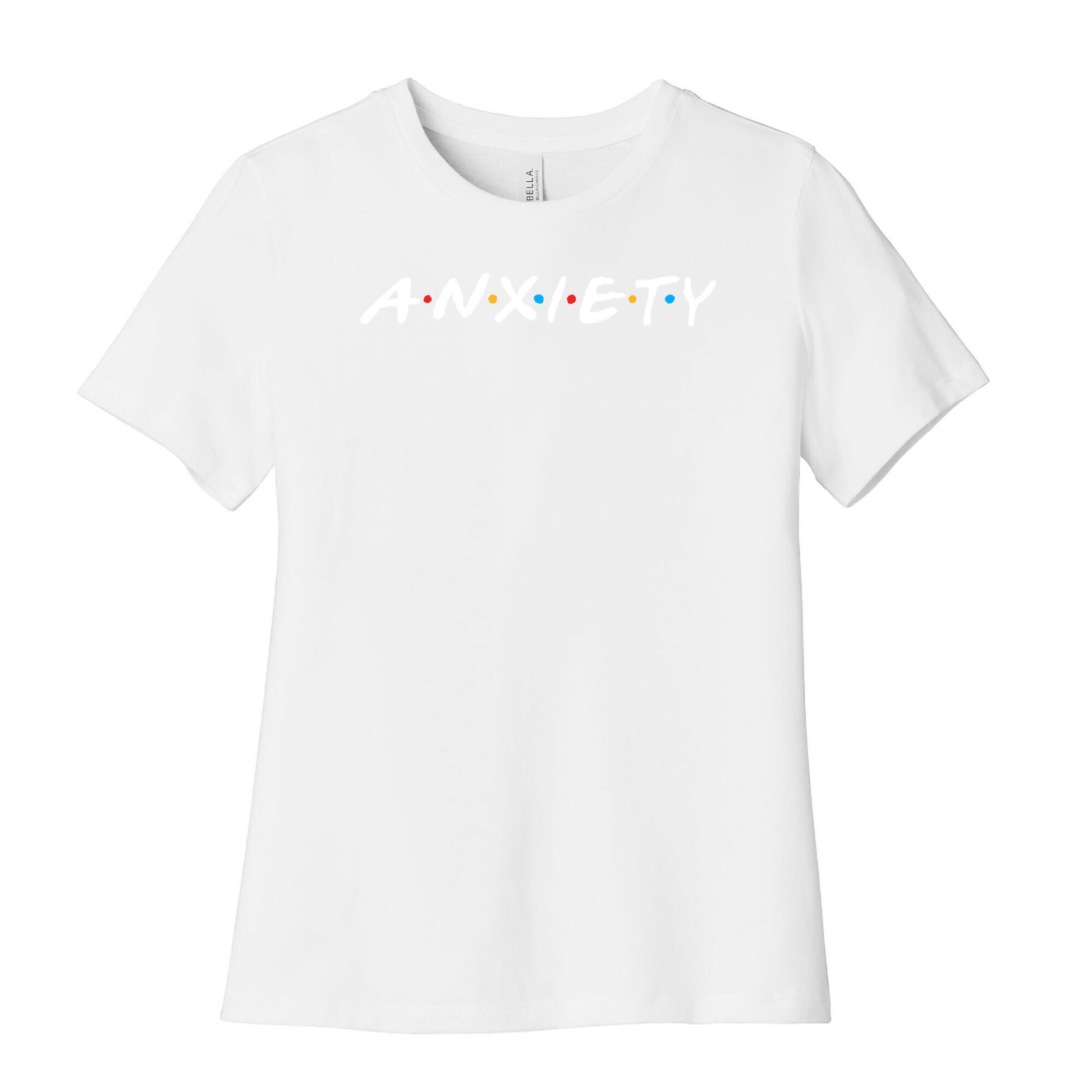 Anxiety Acquaintances  Women's Cotton Tee