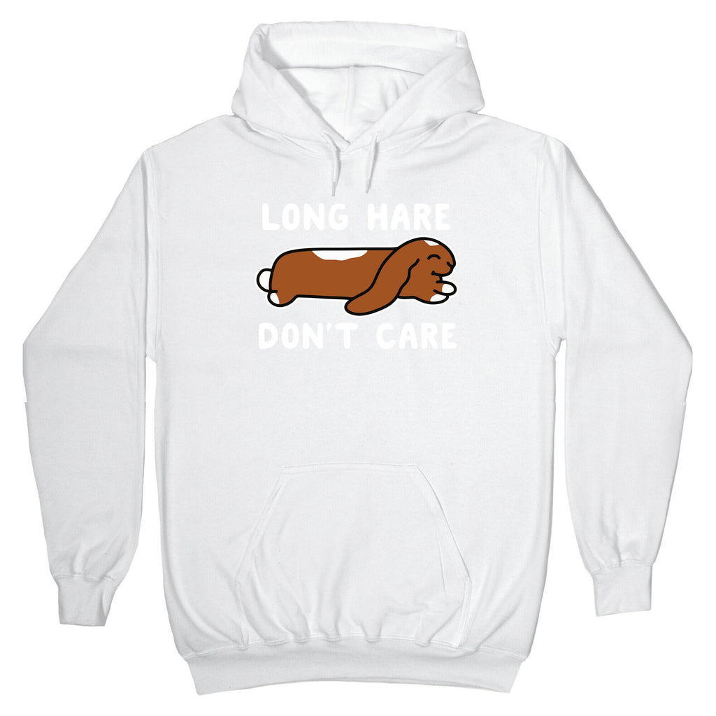 Long Hare, Don't Care Hoodie