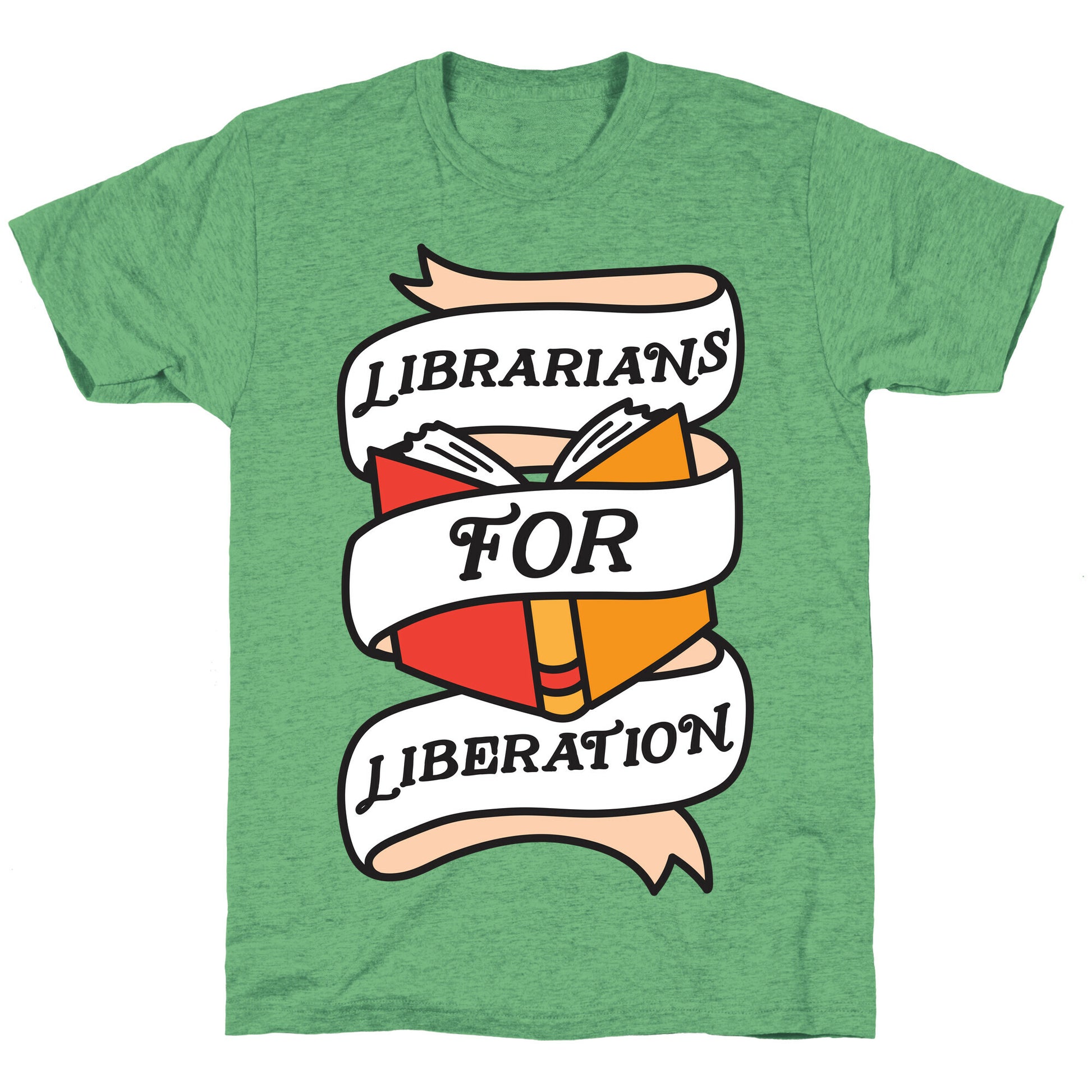 Librarians For Liberation Unisex Triblend Tee