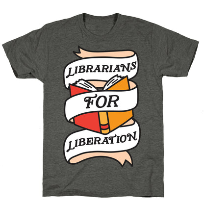 Librarians For Liberation Unisex Triblend Tee