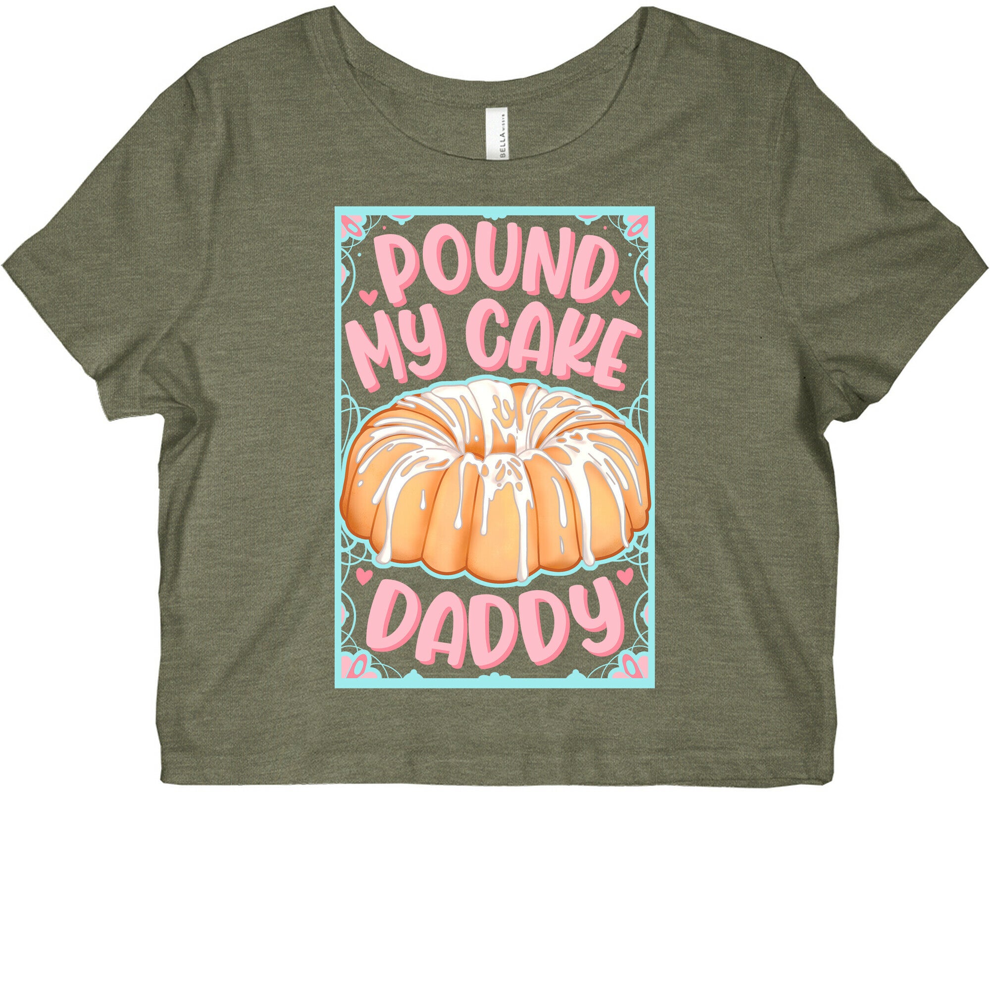 Pound My Cake Daddy Graphic Baby Tee