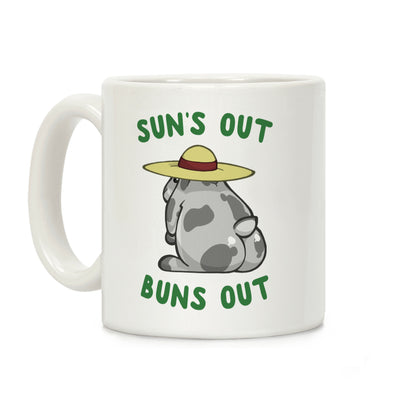 Sun's Out Buns Out Bunny Coffee Mug