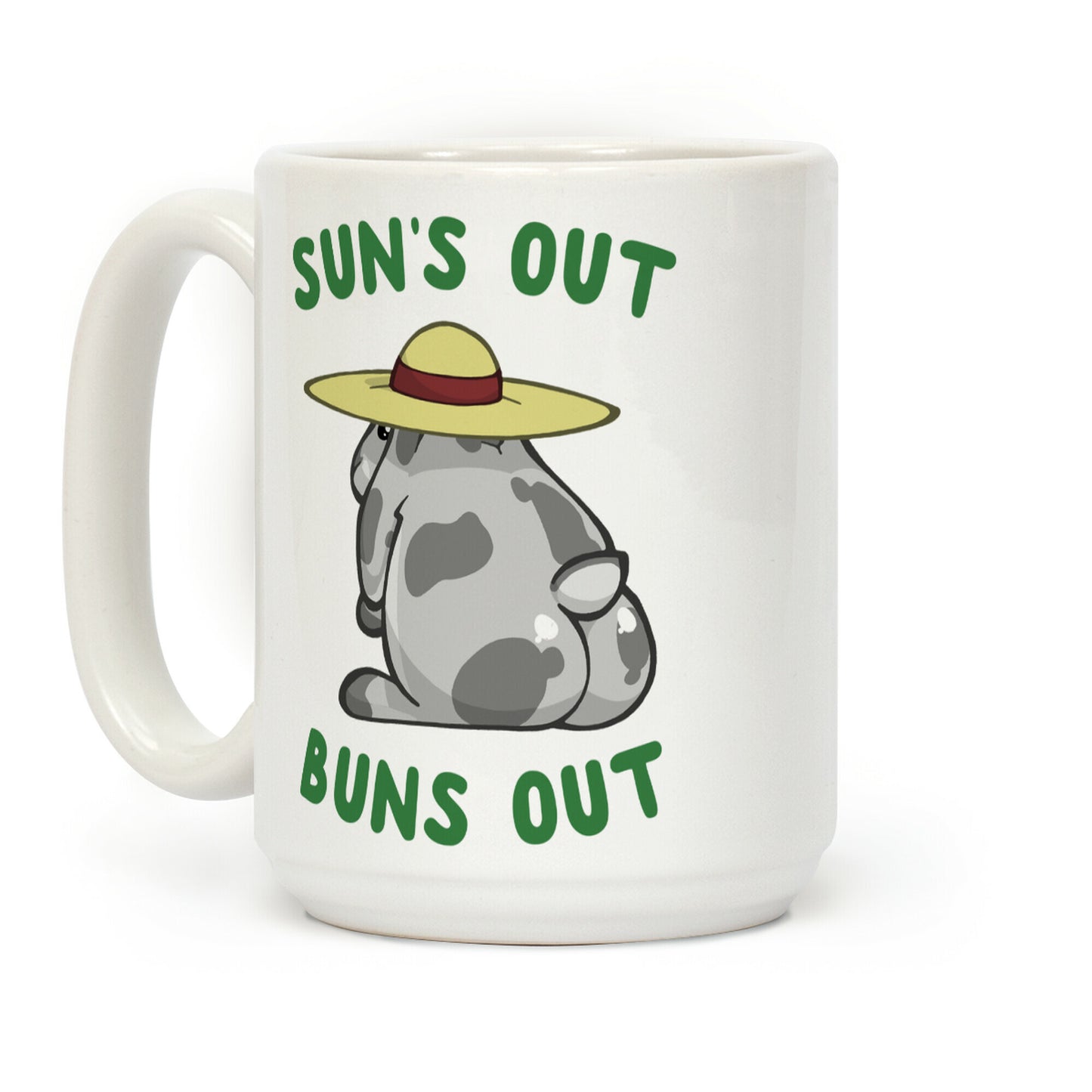 Sun's Out Buns Out Bunny Coffee Mug