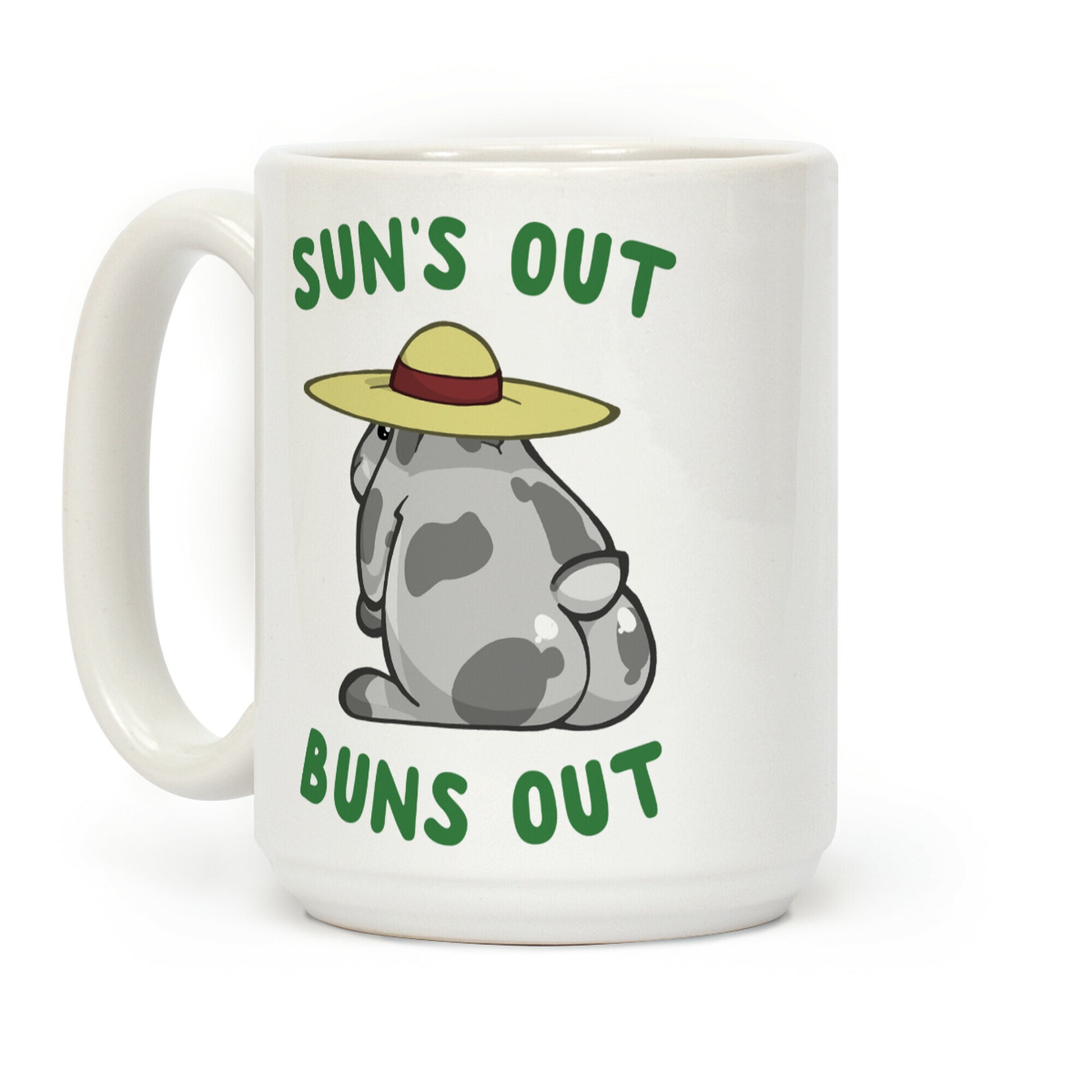 Sun's Out Buns Out Bunny Coffee Mug