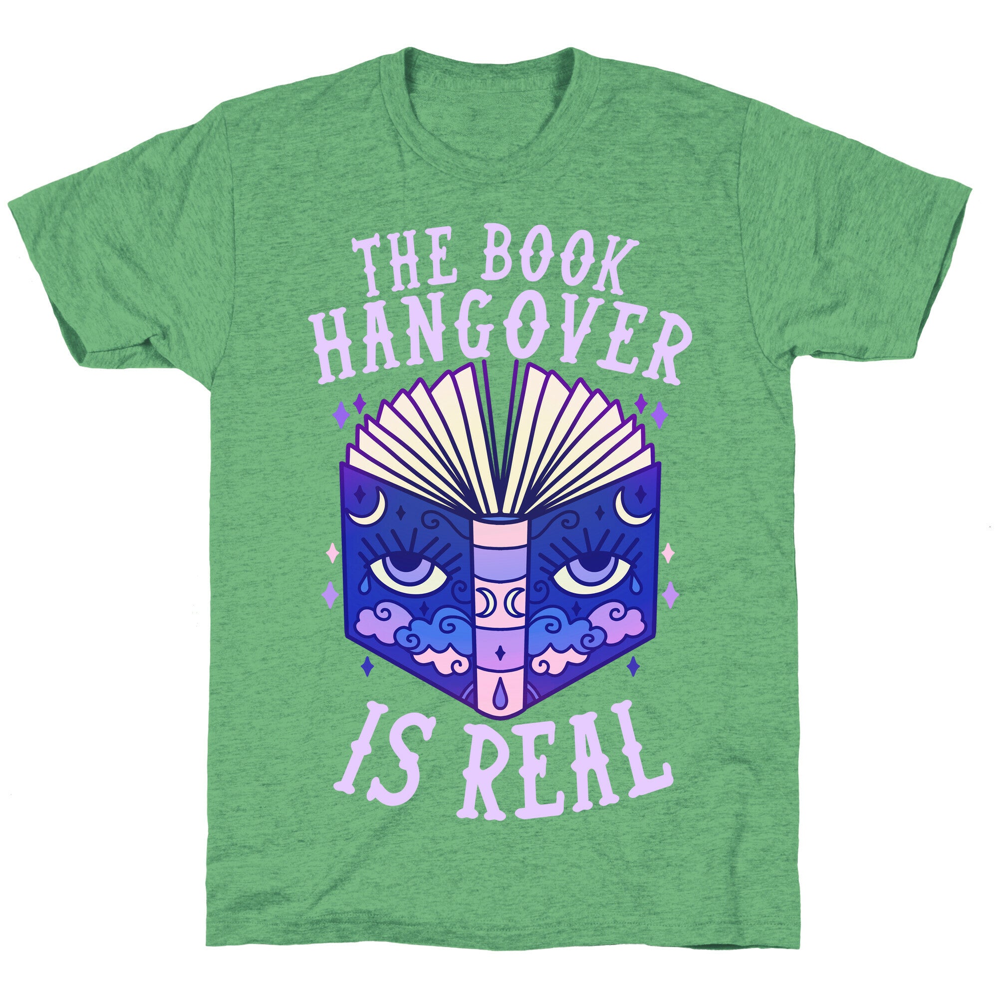 The Book Hangover is Real Unisex Triblend Tee