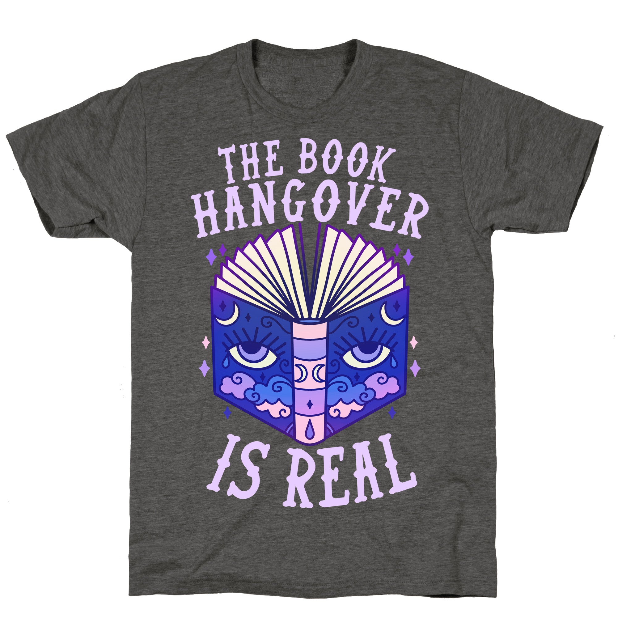 The Book Hangover is Real Unisex Triblend Tee