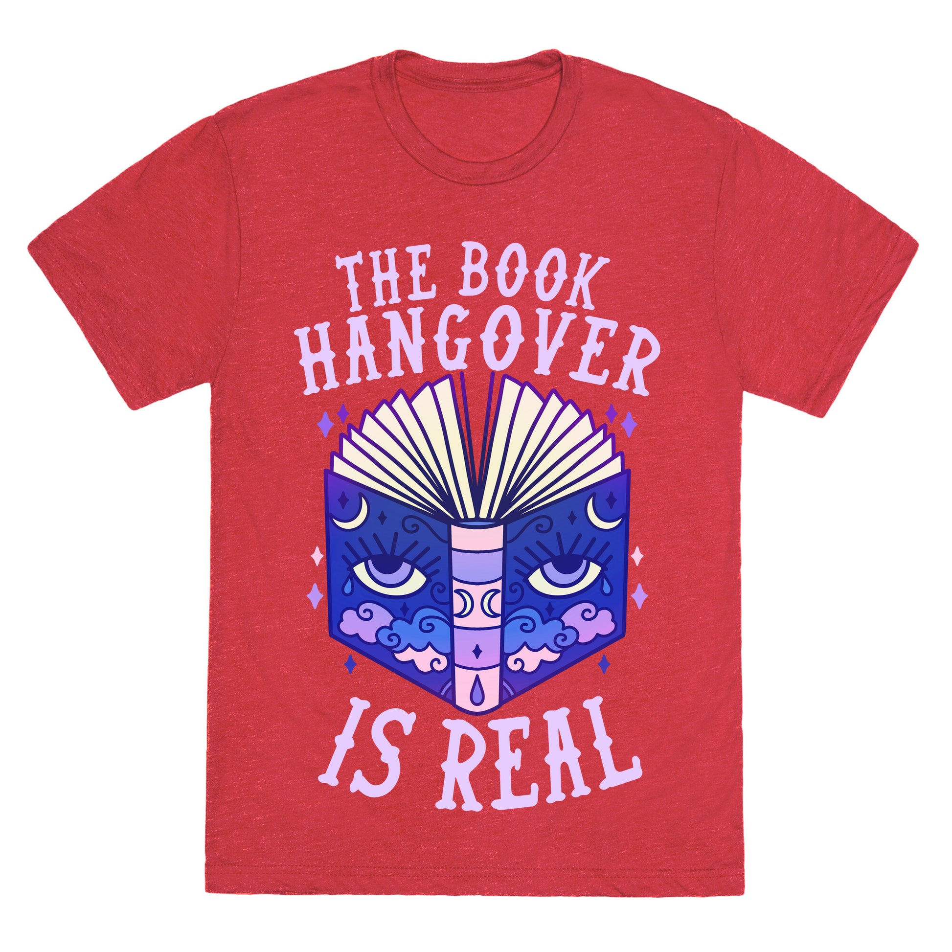 The Book Hangover is Real Unisex Triblend Tee