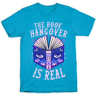 The Book Hangover is Real Unisex Triblend Tee