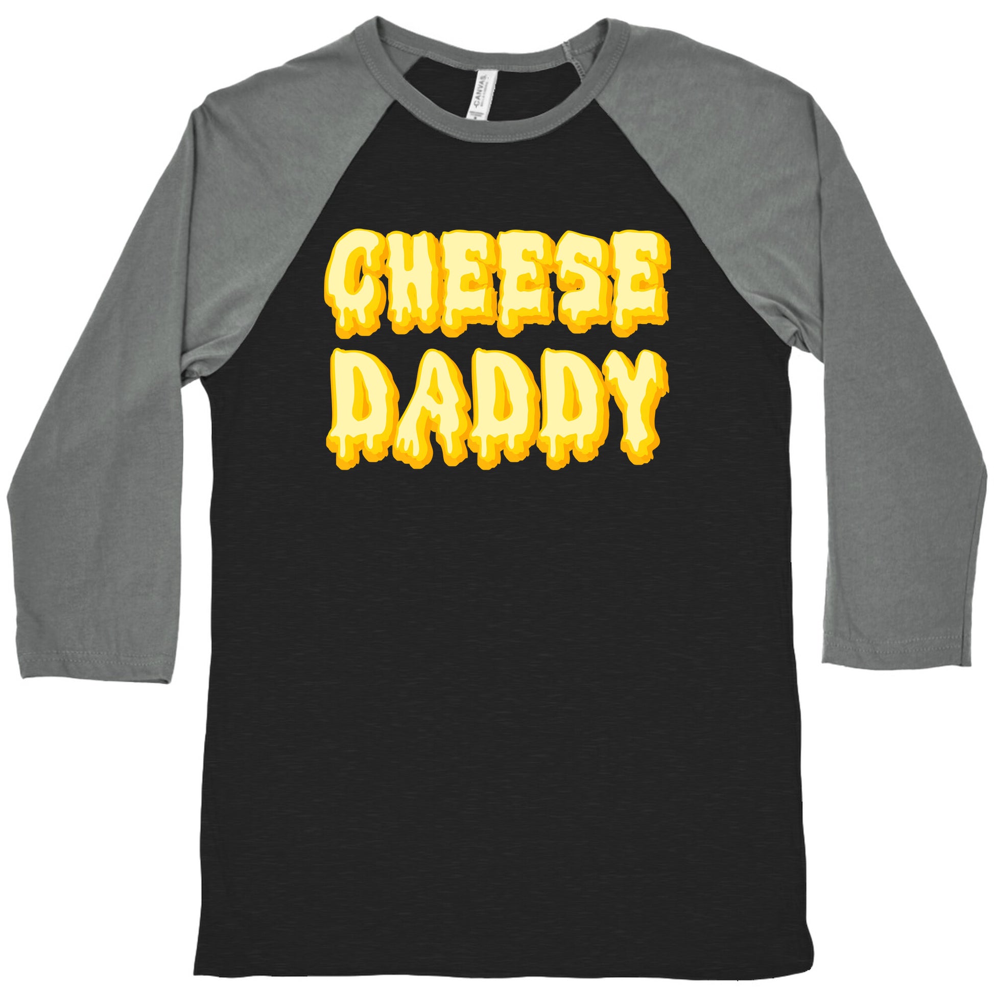 Cheese Daddy Baseball Tee
