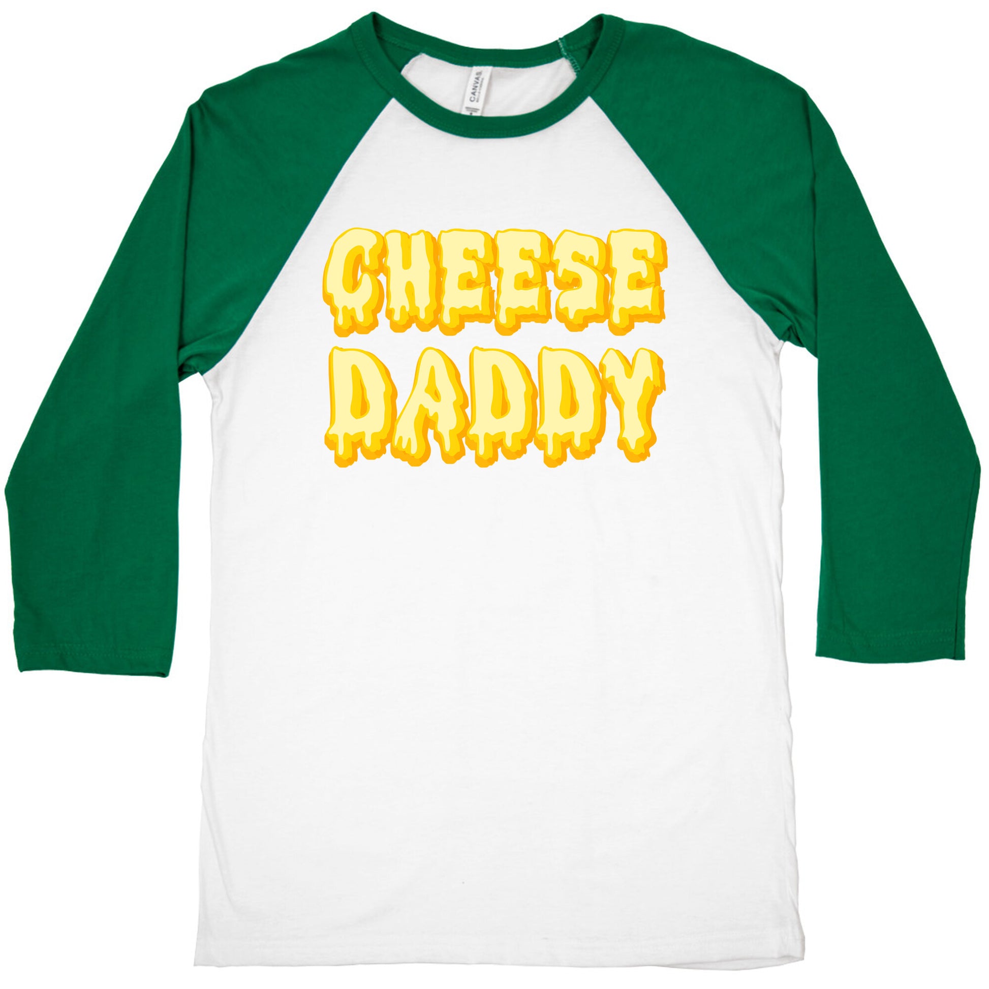 Cheese Daddy Baseball Tee