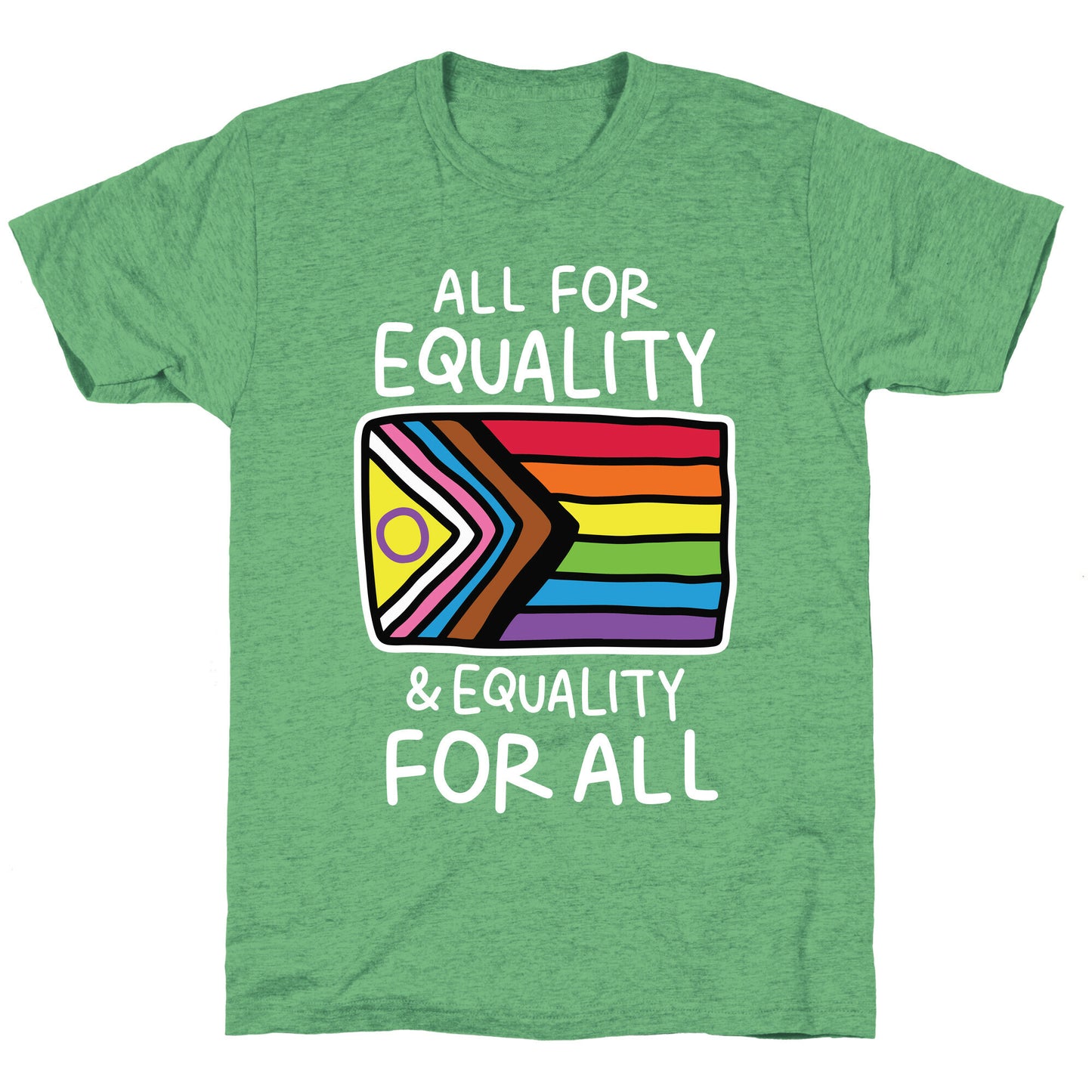 All For Equality & Equality For All Unisex Triblend Tee