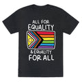 All For Equality & Equality For All Unisex Triblend Tee