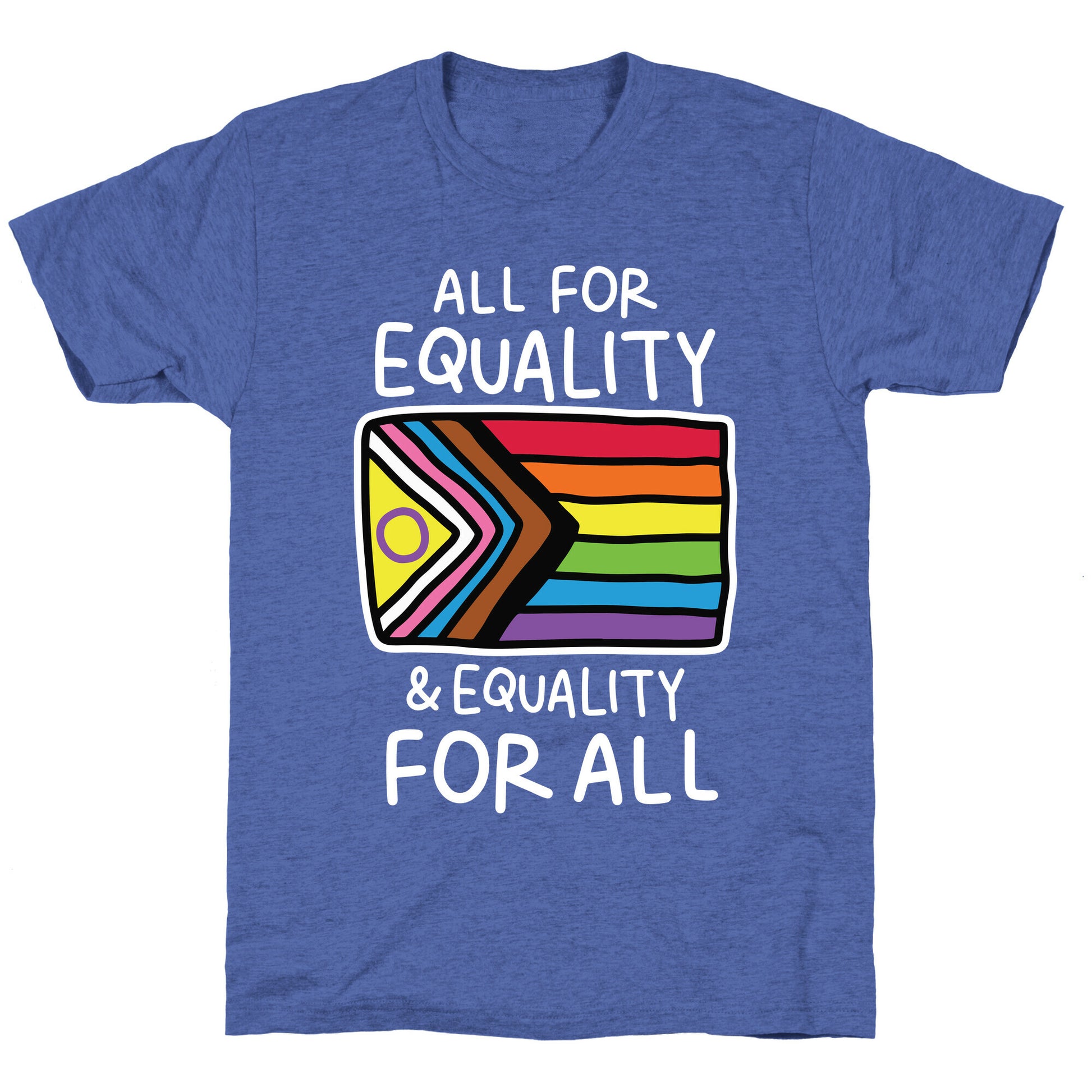 All For Equality & Equality For All Unisex Triblend Tee