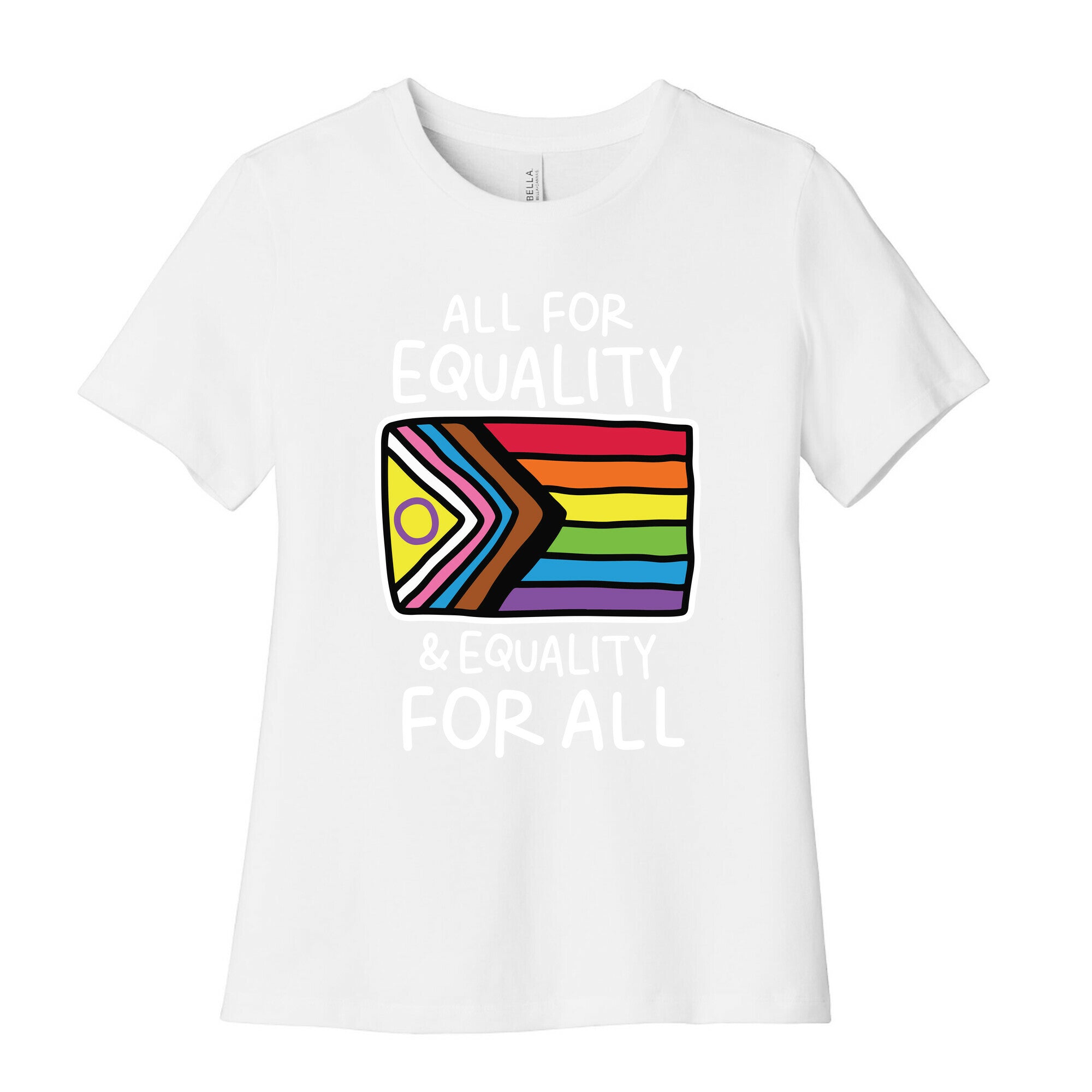 All For Equality & Equality For All Women's Cotton Tee