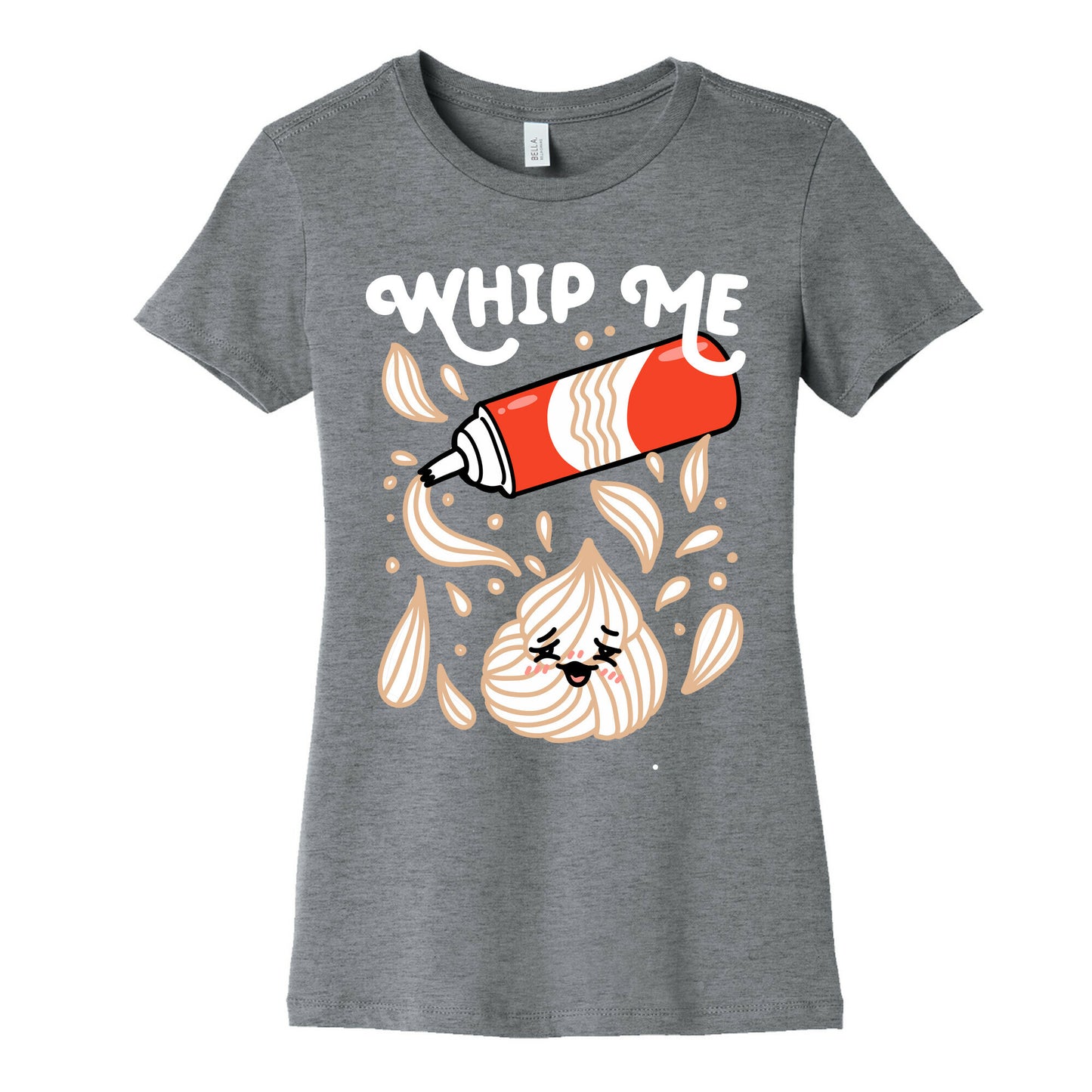 Whip Me (Whipped Cream) Women's Cotton Tee