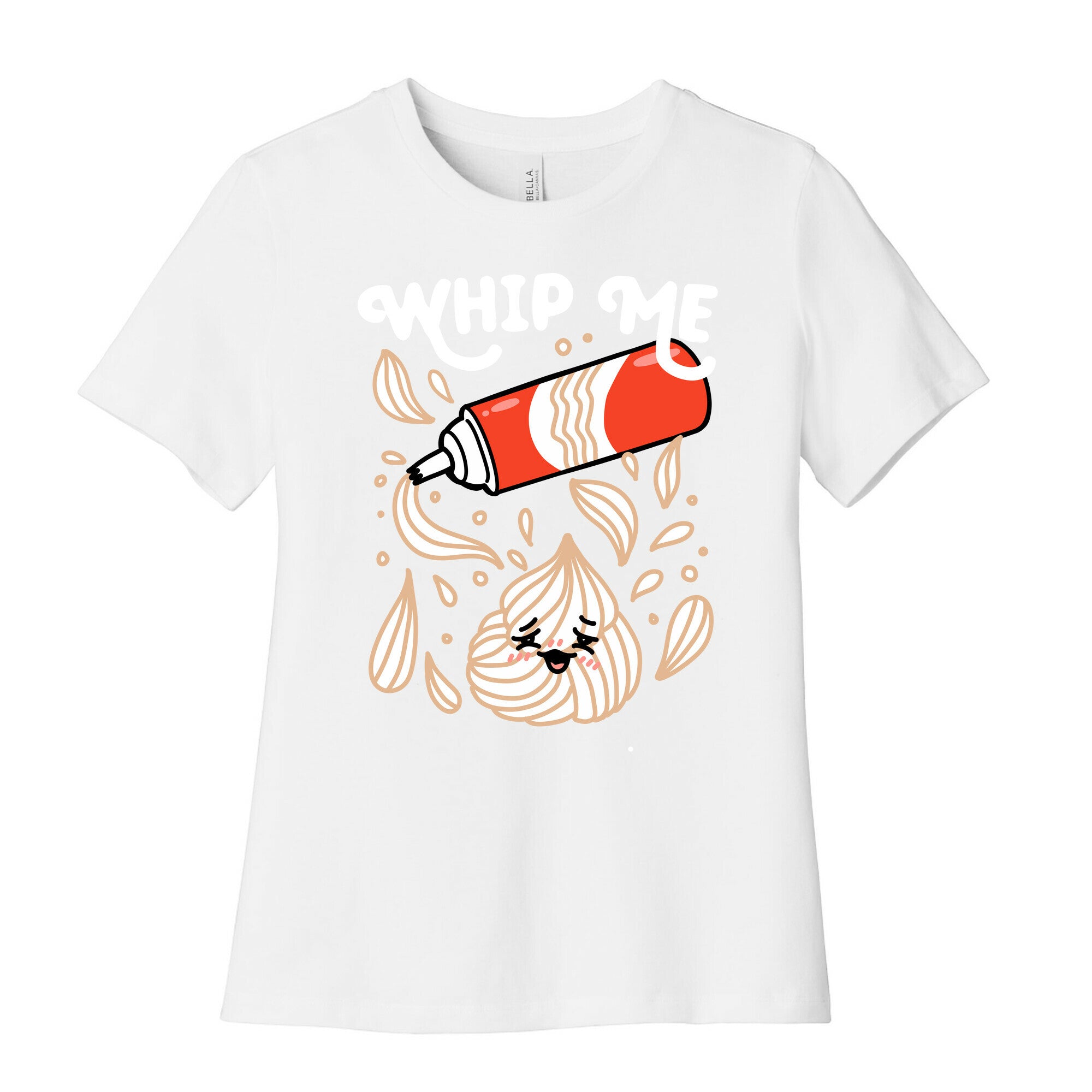 Whip Me (Whipped Cream) Women's Cotton Tee