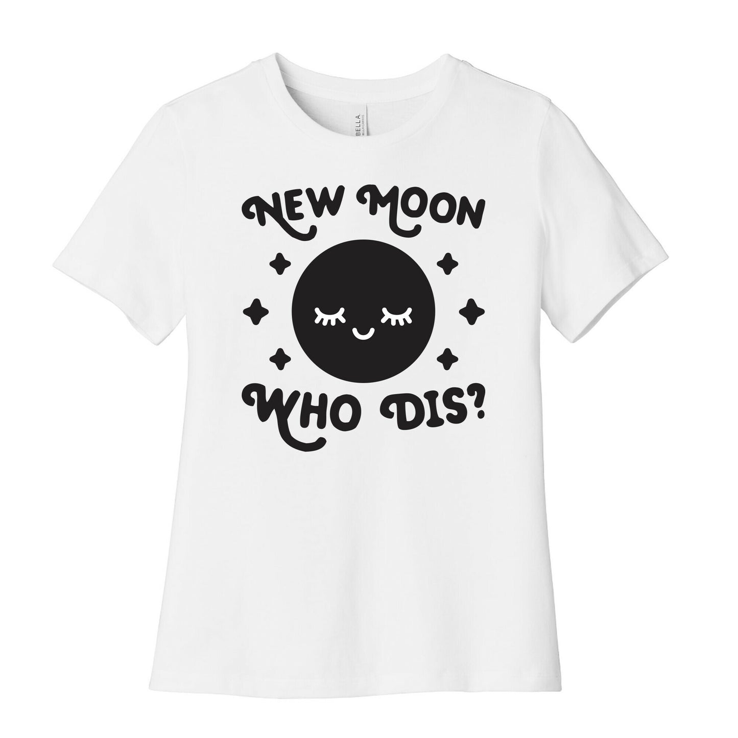 New Moon, Who Dis? Women's Cotton Tee