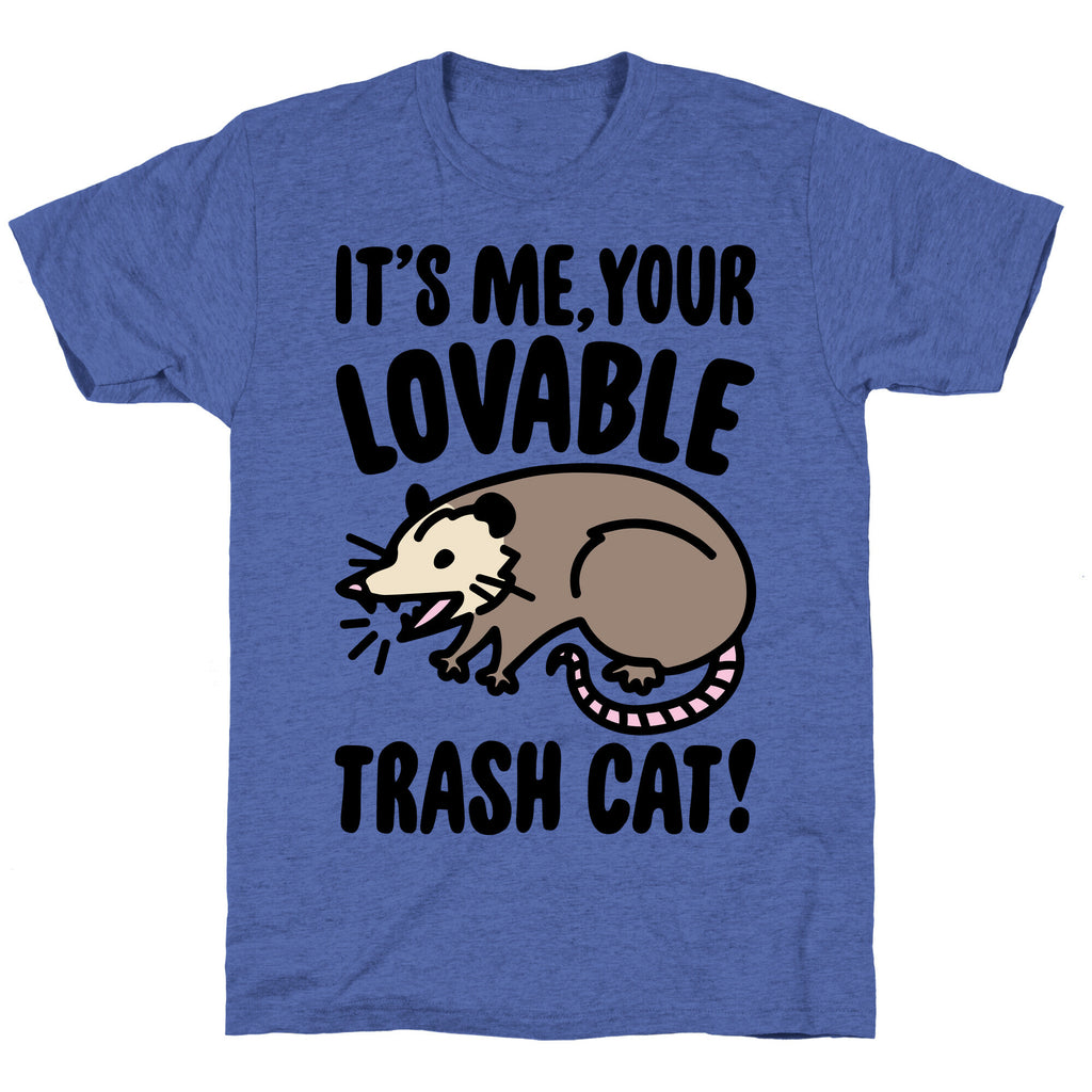 It's Me Your Lovable Trash Cat Unisex Triblend Tee