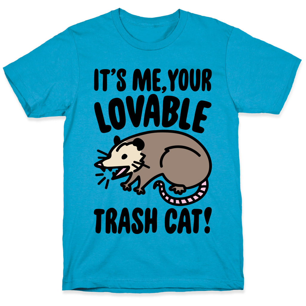 It's Me Your Lovable Trash Cat Unisex Triblend Tee