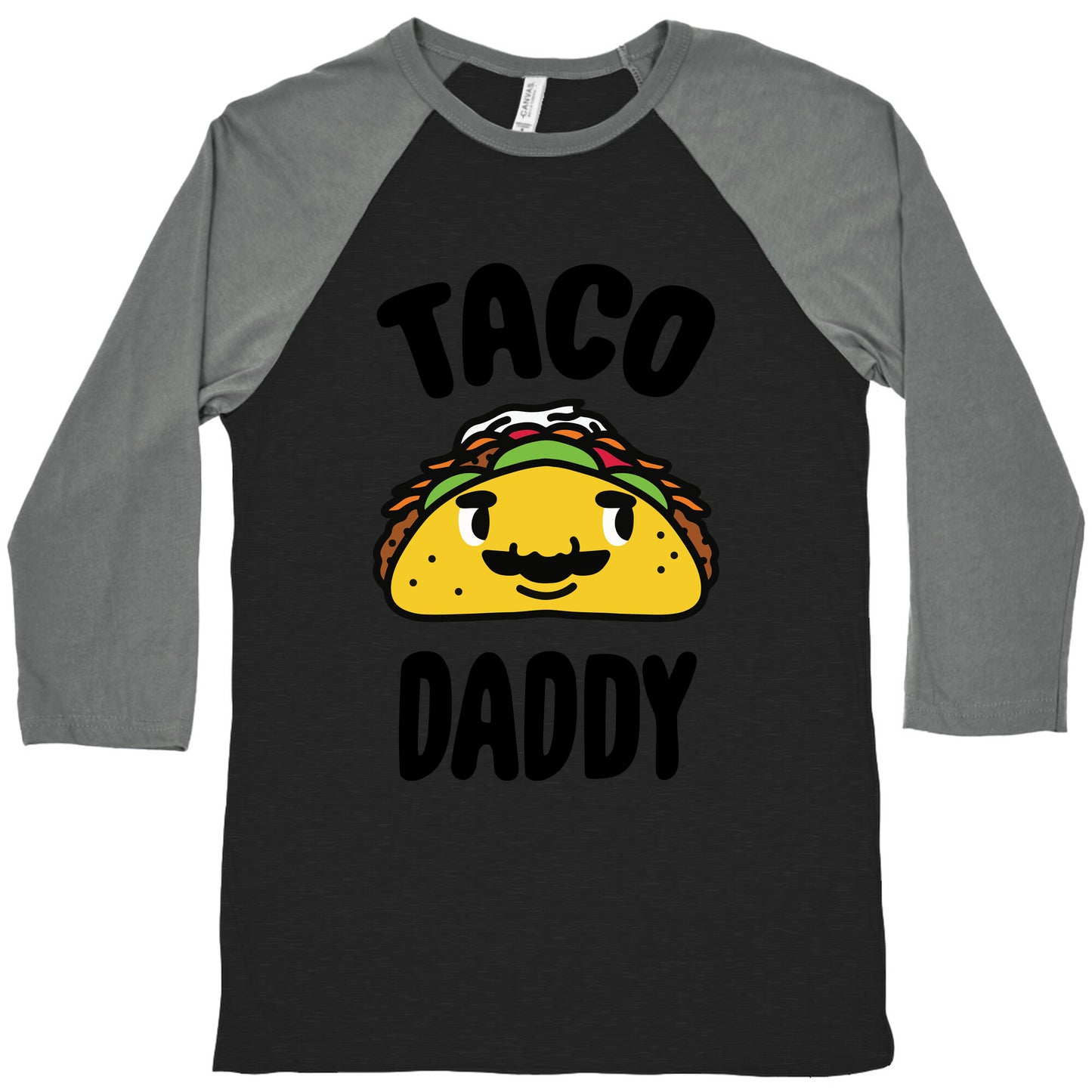 Taco Daddy Baseball Tee