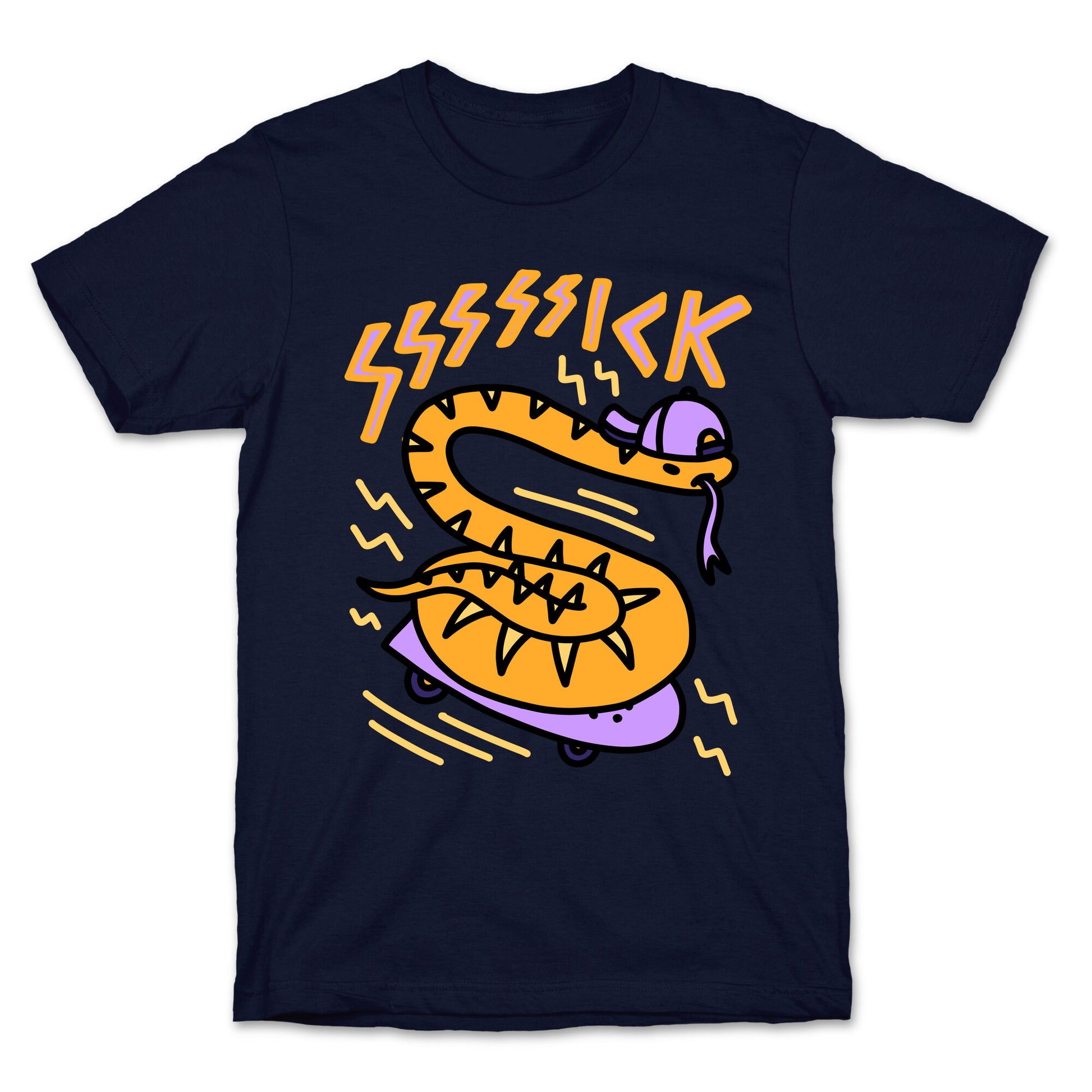 Sssssick Skating Snake T-Shirt