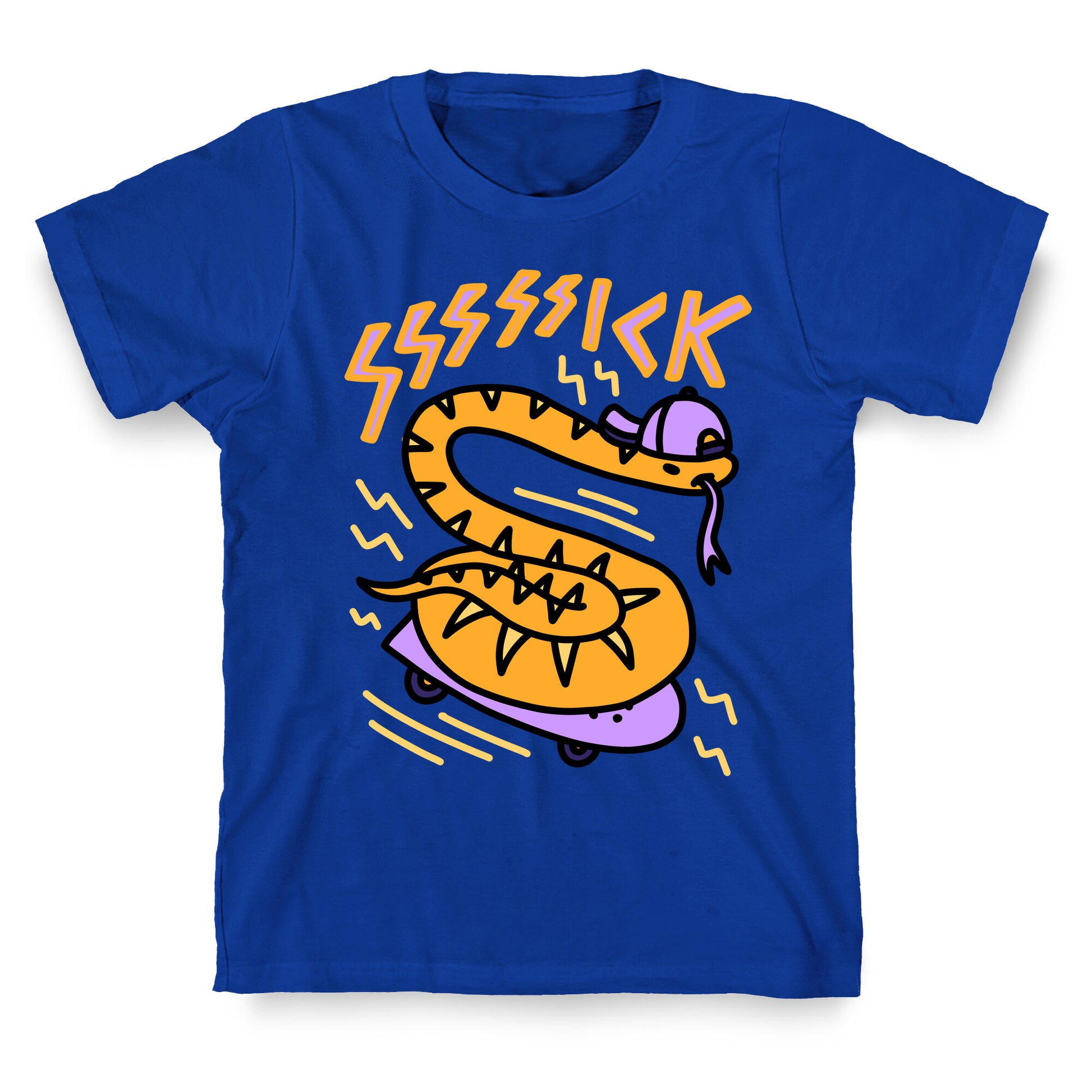Sssssick Skating Snake T-Shirt