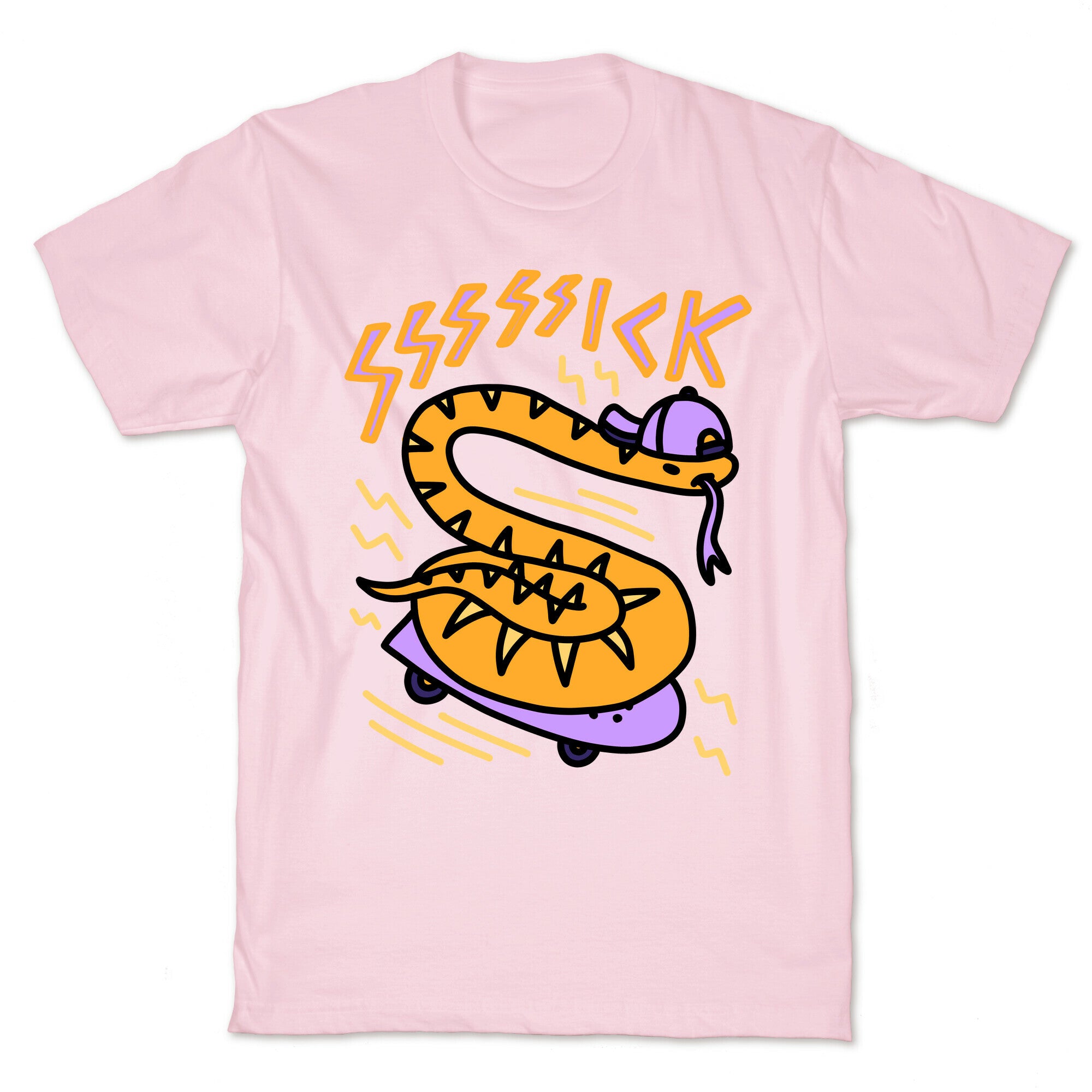 Sssssick Skating Snake T-Shirt