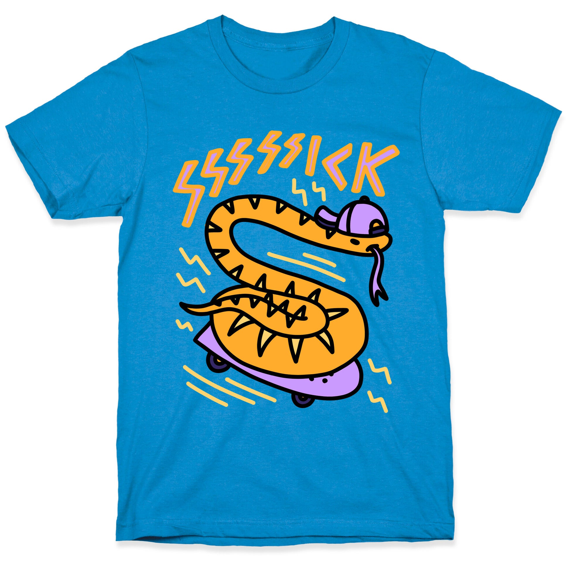 Sssssick Skating Snake T-Shirt