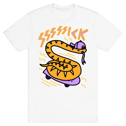 Sssssick Skating Snake T-Shirt