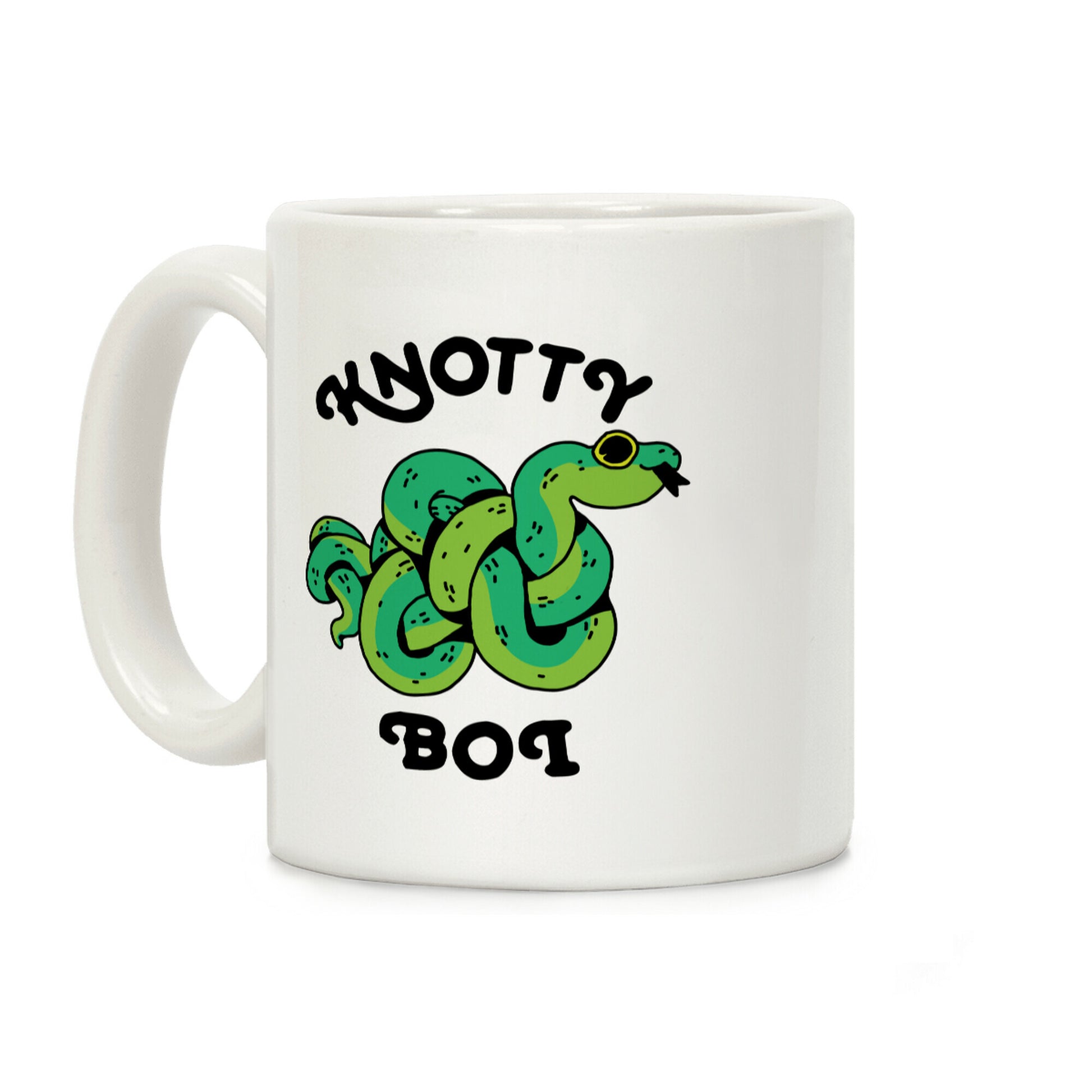 Knotty Boi Snake Coffee Mug