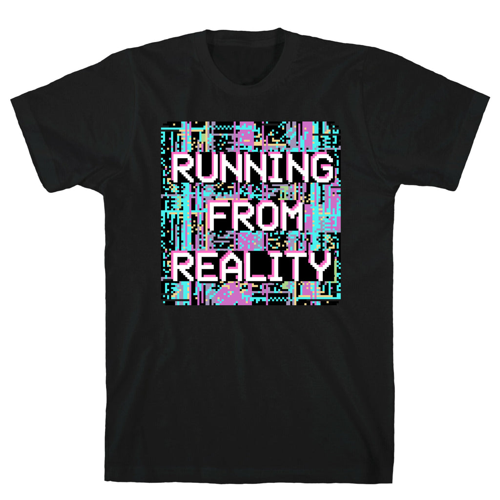 Running From Reality Glitch T-Shirt